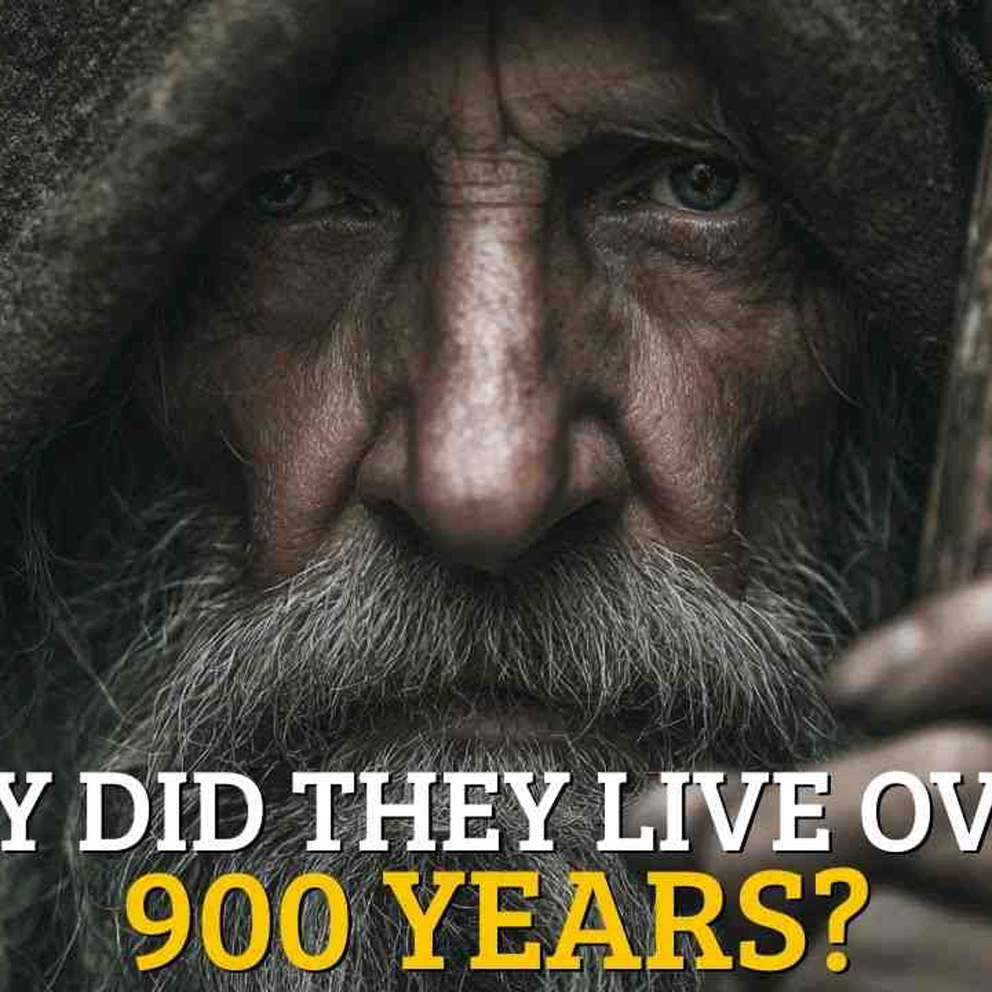 Why did the CHARACTERS in the Bible live for SO MANY YEARS