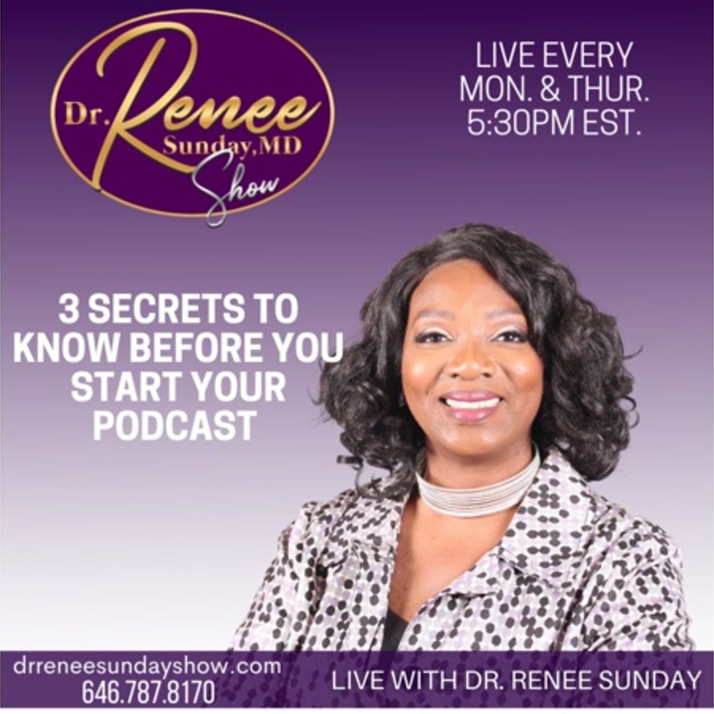 Dr. Renee Sunday\'s show