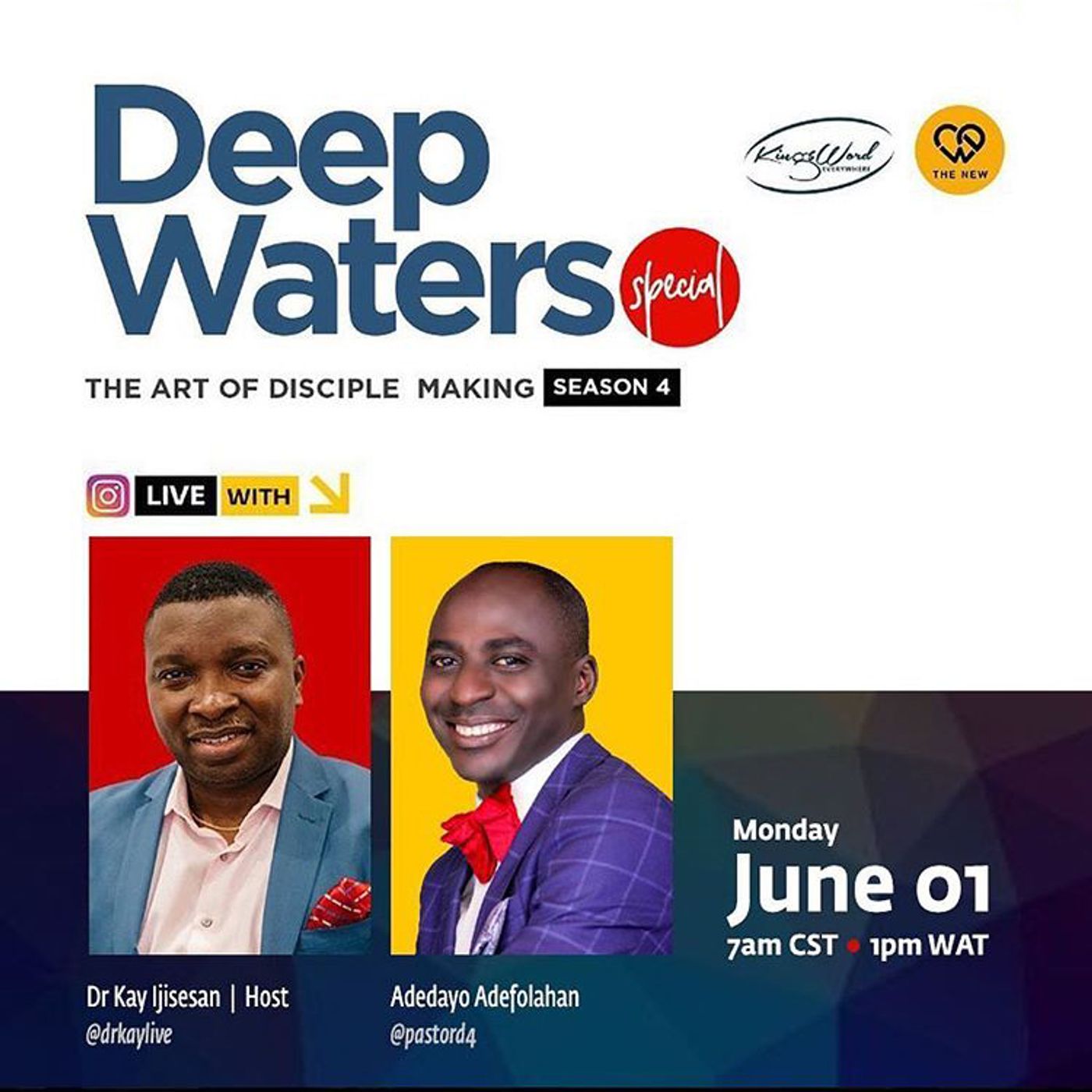 Art of Disciple Making S4 E1 - Dr Kay Ijisesan with Pastor Adedayo Adefolahan episode artwork