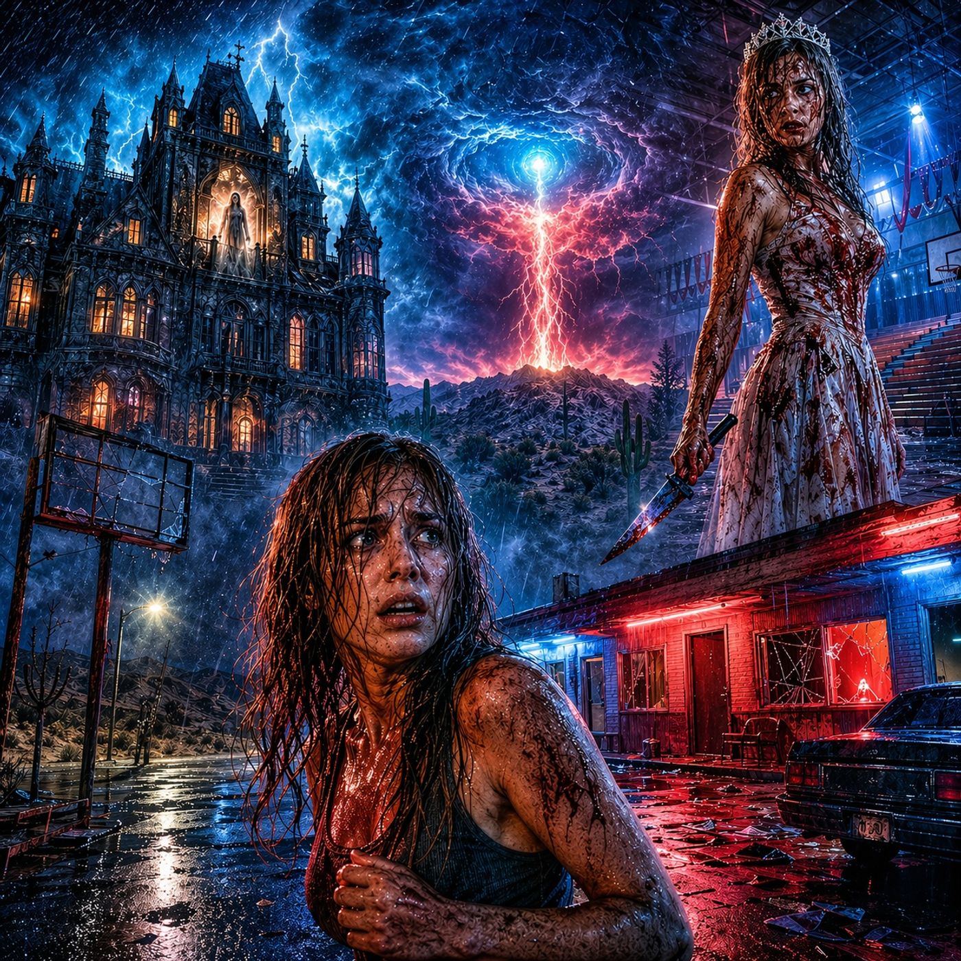 Slasher Horror Stories: Haunted Motels, Murder Mansions, and Prom Night Killers