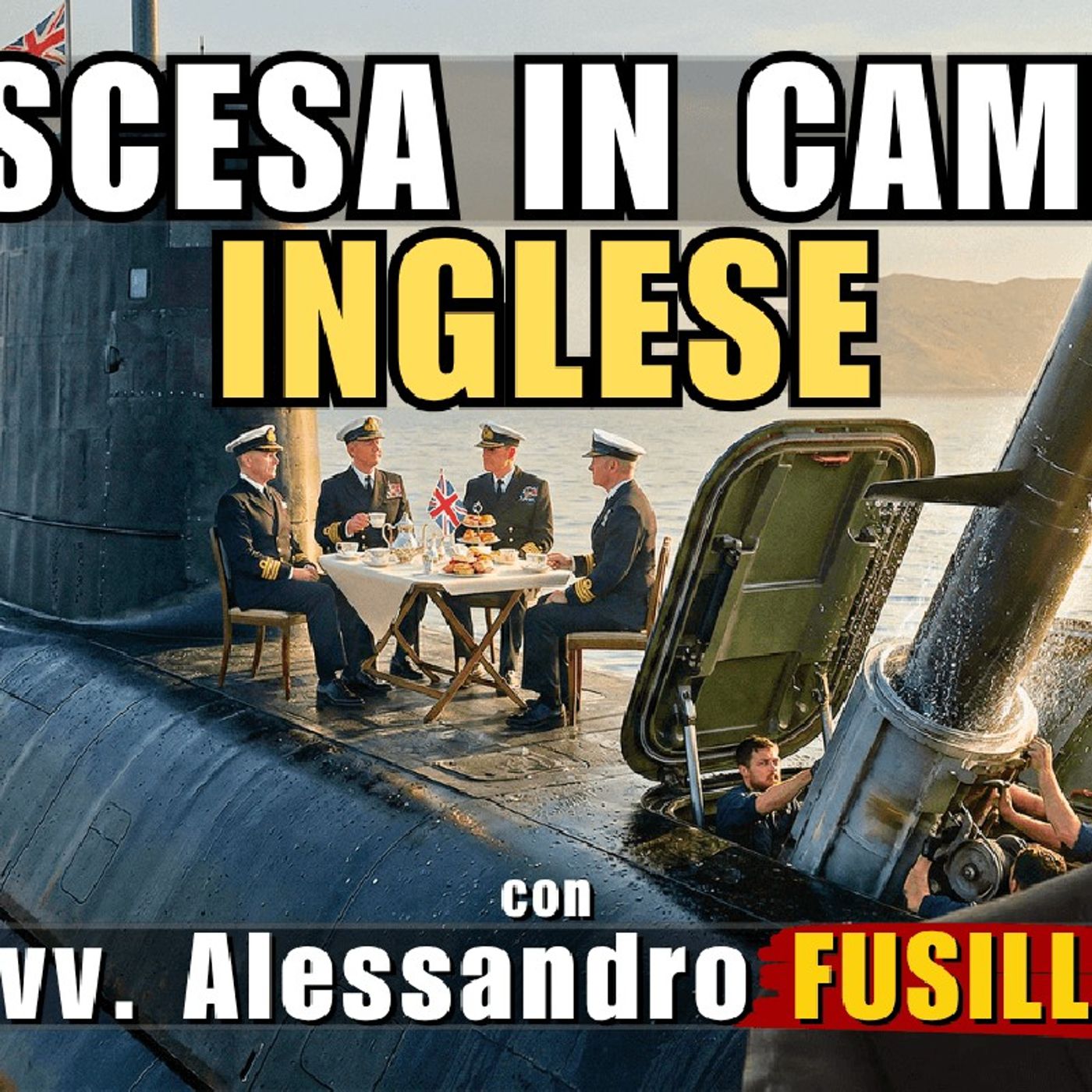 MEDIO ORIENTE: REGNO UNITO invia un SOTTOMARINO NUCLEARE | Il Punt🔴 di Vista di Alessandro FUSILLO episode artwork