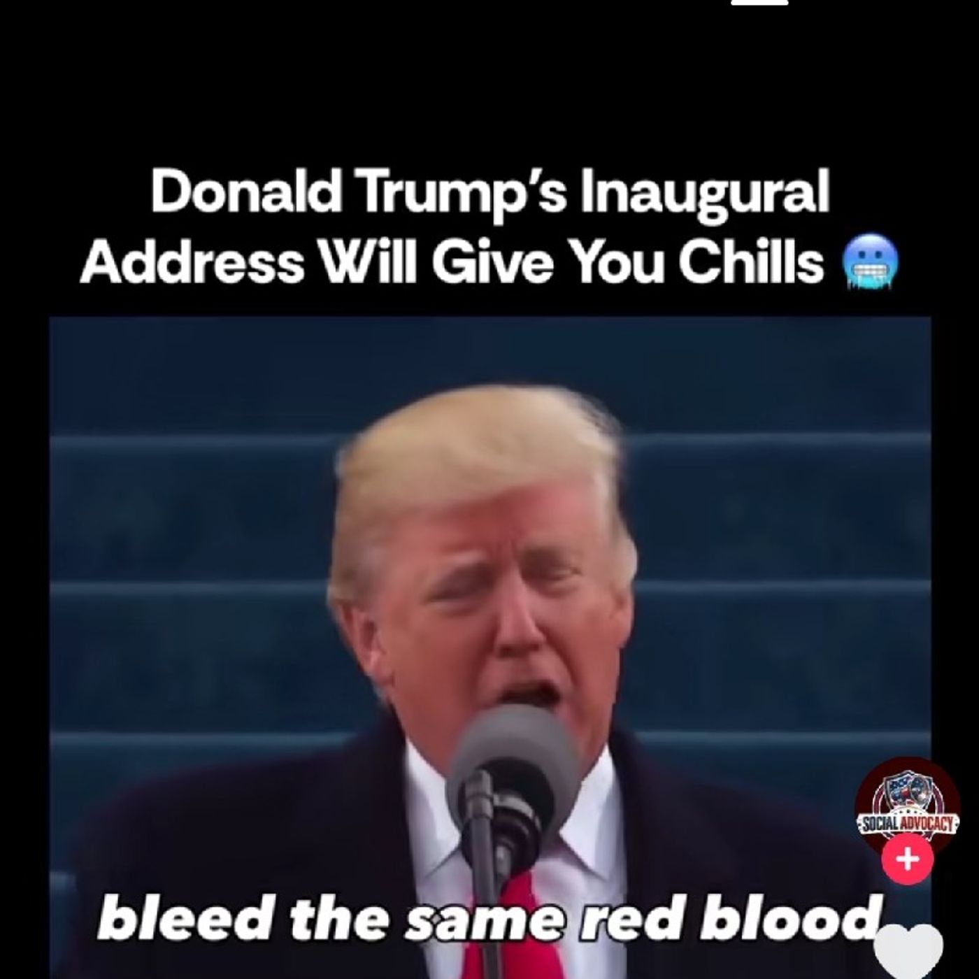 Donald Trump's Inaugural Address Will Give You Chills 🥶 #usa🇺🇸 episode artwork