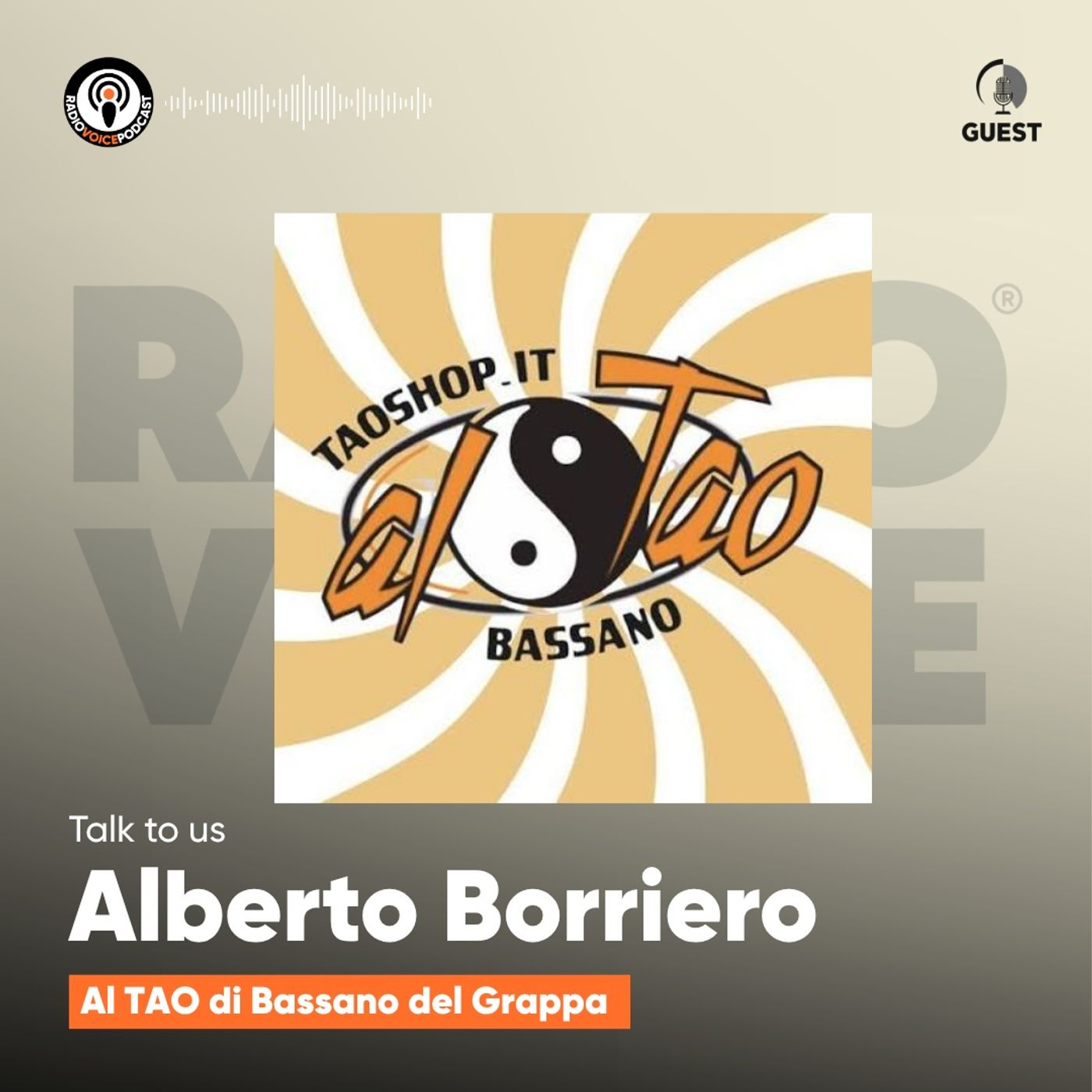 Ospite: ALBERTO BORRIERO ("Al Tao" -Bassano d. Gr.) episode artwork