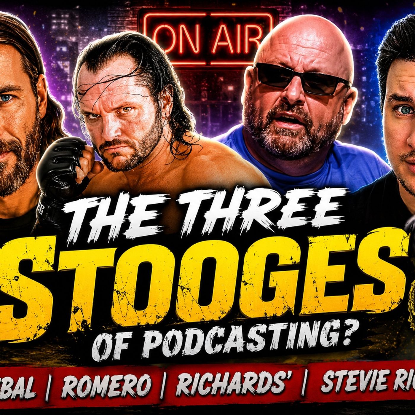 The Three Stooges of Podcasting Hannibal, Romero & Richards' Biggest Meltdowns! 🤯🎙️_1 (1)_Joined episode artwork