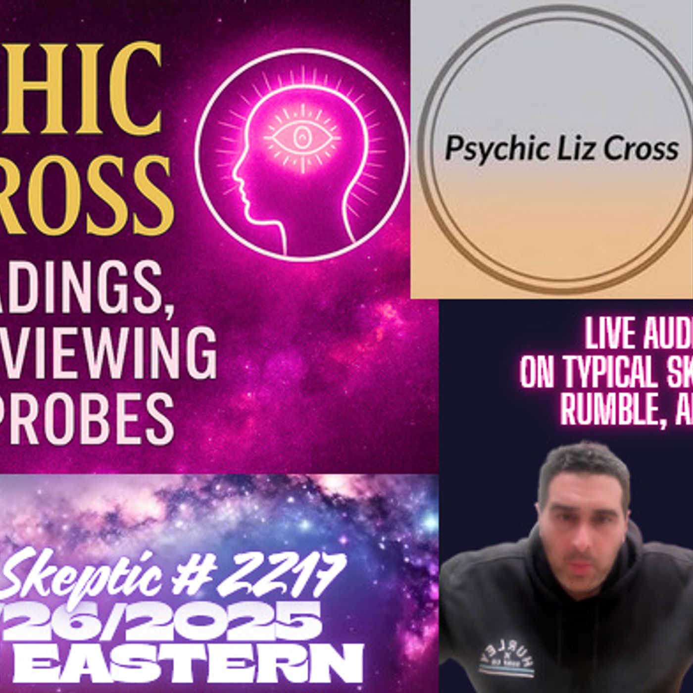 TSP #2217 – Psychic Liz Cross: Live Readings, Audience Q&A Remote Viewing & Mind Probes