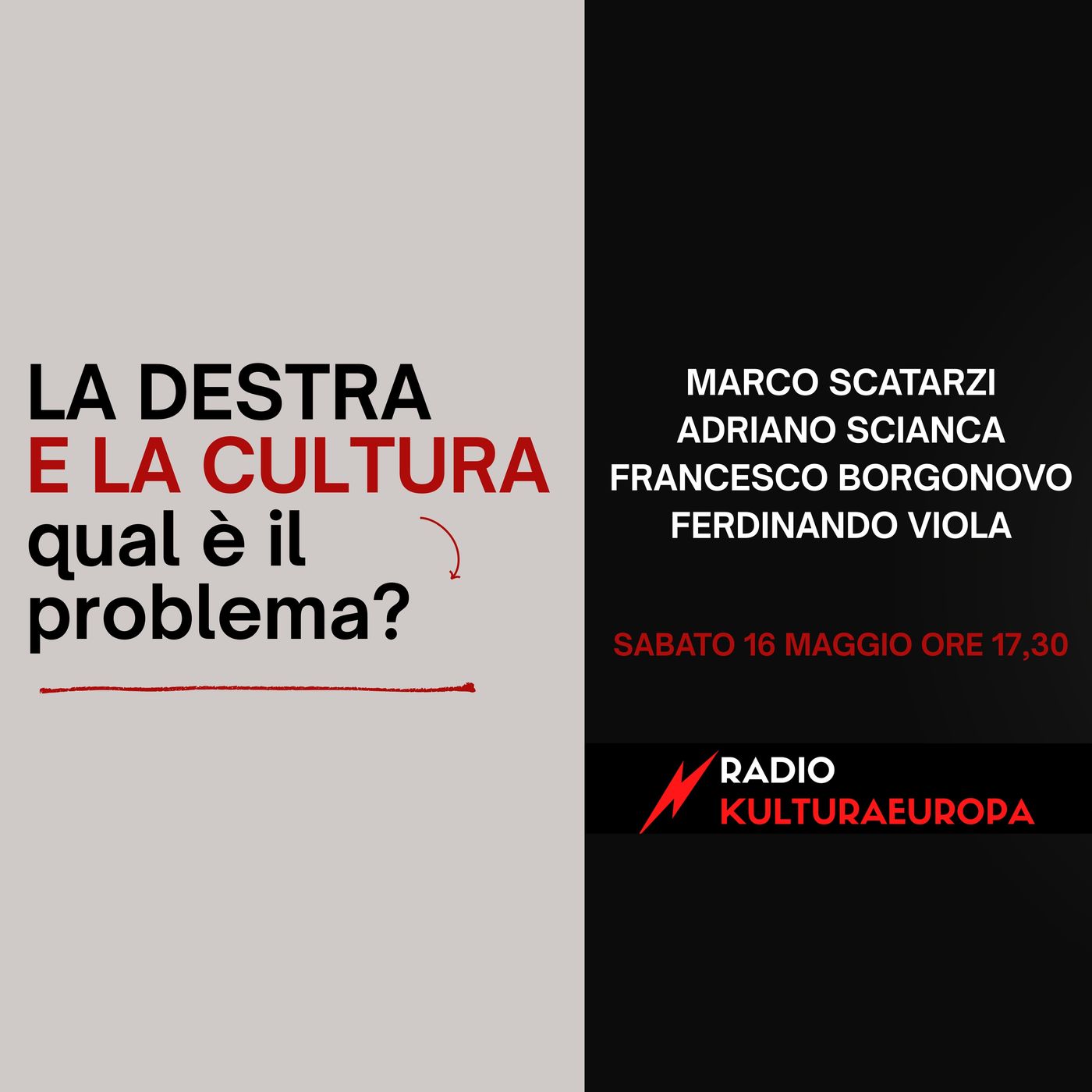LA DESTRA E LA CULTURA QUAL È IL PROBLEMA ? episode artwork