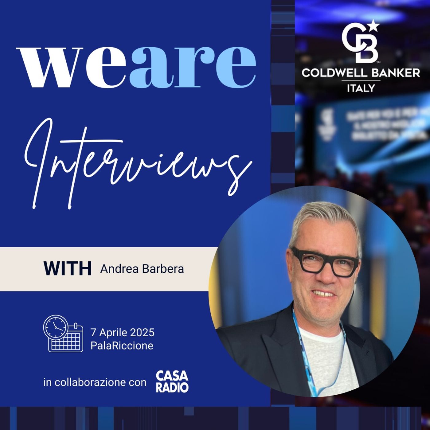 Intervista con Andrea Barbera durante la convention Coldwell Banker 2025 a Riccione episode artwork