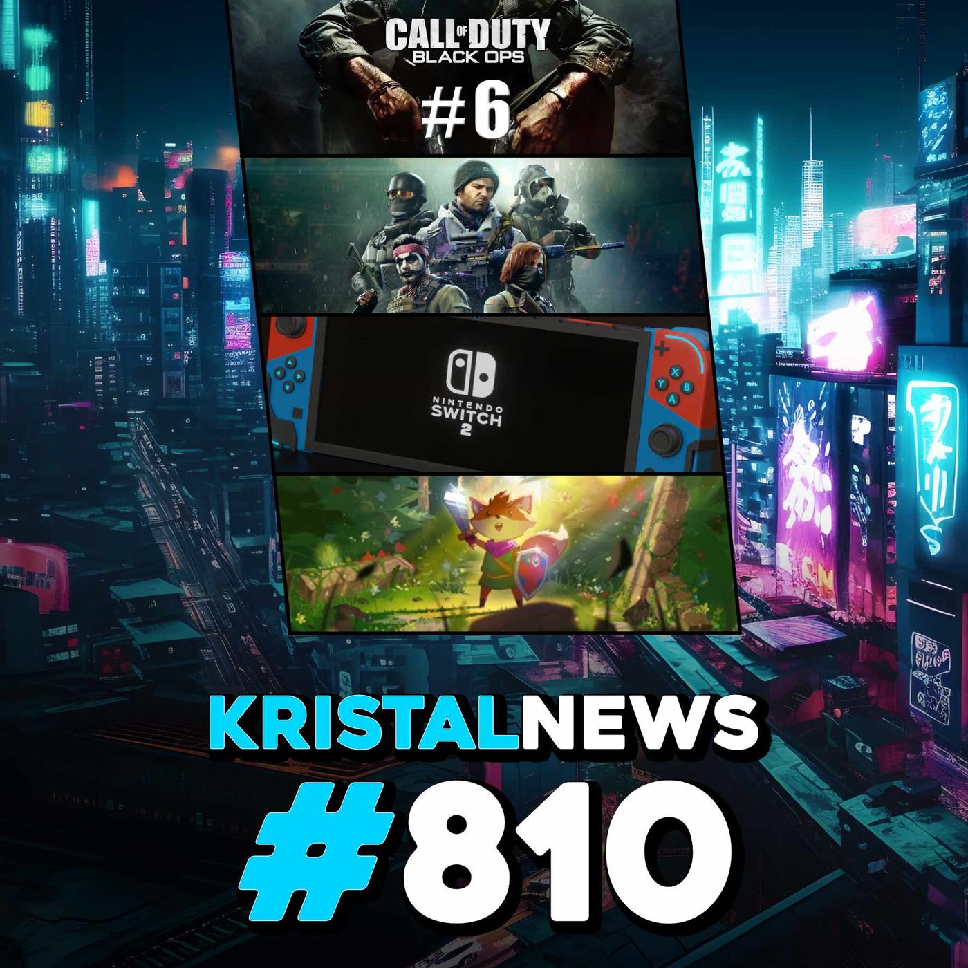 Call of Duty BLACK OPS 6 presentato a MAGGIO? | NINTENDO SWITCH 2, NUOVI LEAK! ▶ #KristalNews 810 episode artwork