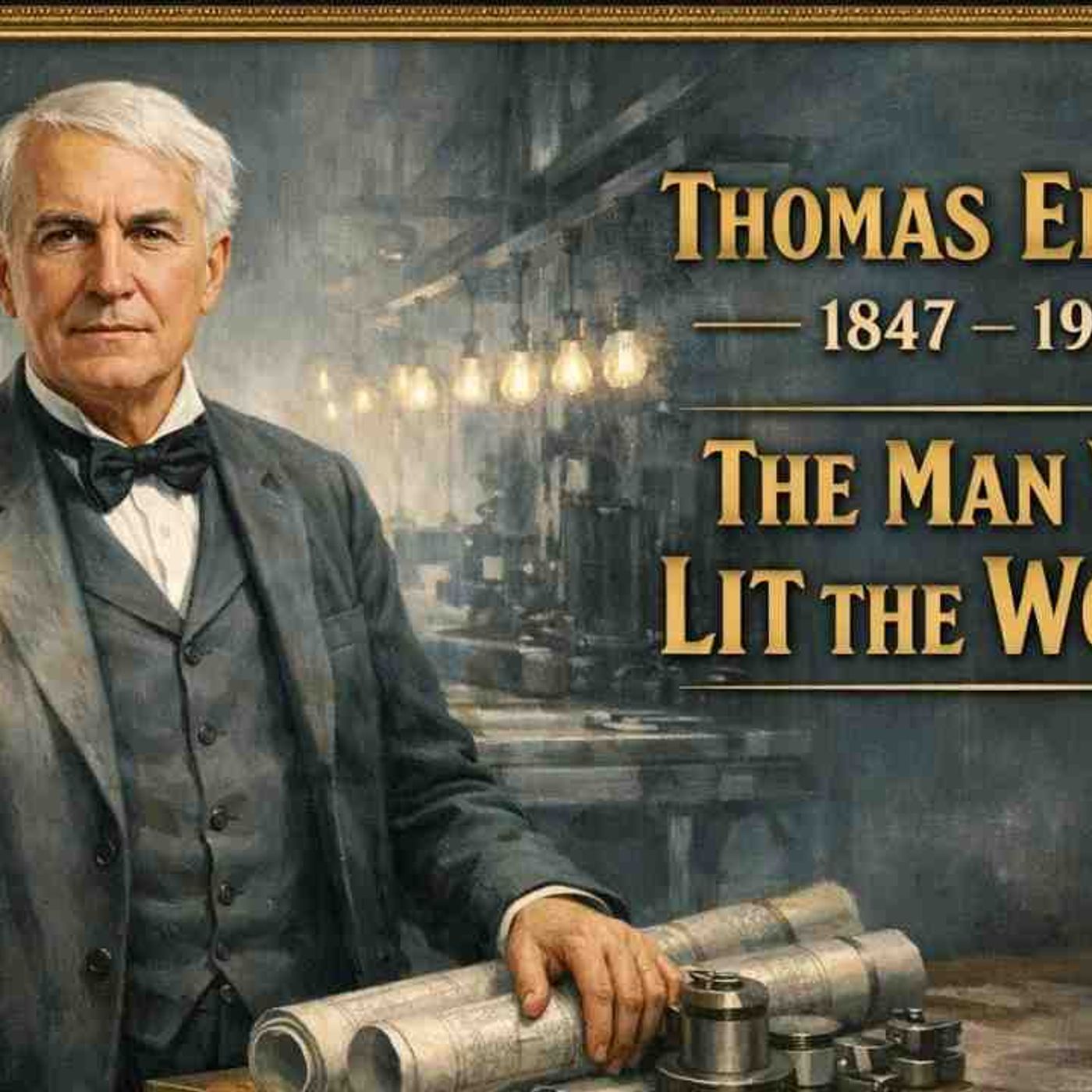 Fall Asleep to the ENTIRE Story of Thomas Edison _ The Man Who Lit the World _ Modern History episode artwork