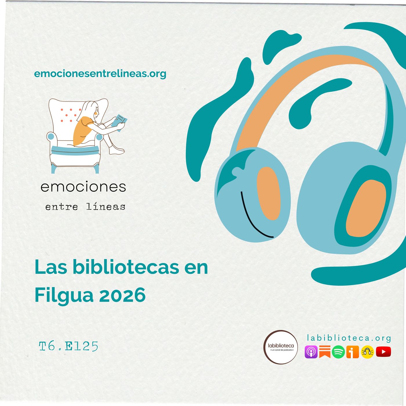 Las bibliotecas en Filgua 2026 | T6. E125 episode artwork