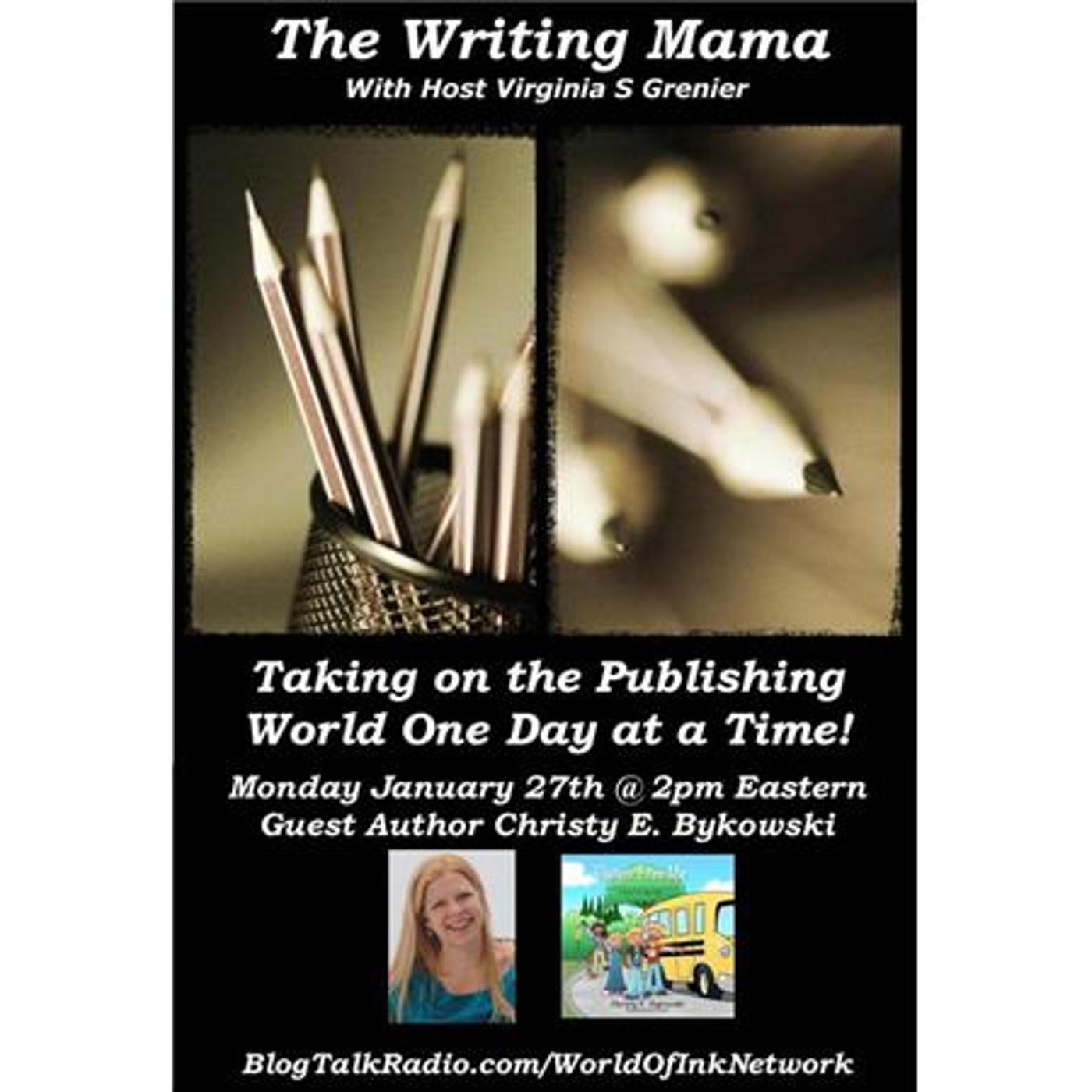 The Writing Mama Show with Guest Author Christy E. Bykowski - Gluten Free Me episode artwork