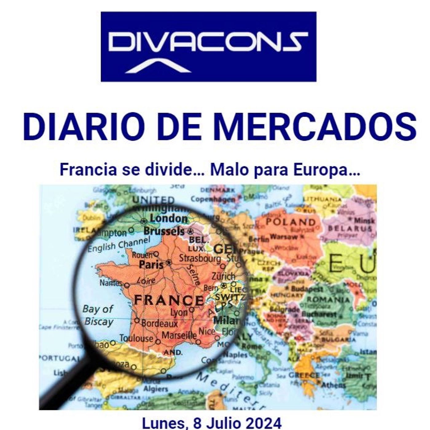 PODCAST en abierto DIARIO DE MERCADOS Lunes 8 Julio episode artwork