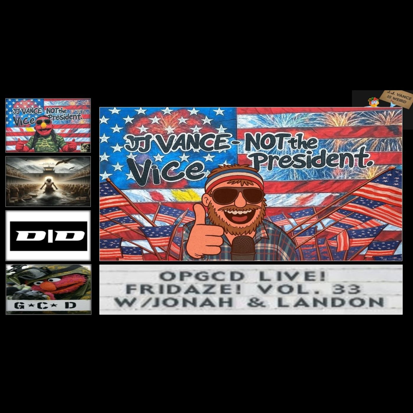 OpGCD Live! Fridaze!! – Vol. 33 – w/Landon & Third World Assassins Clint & Todd