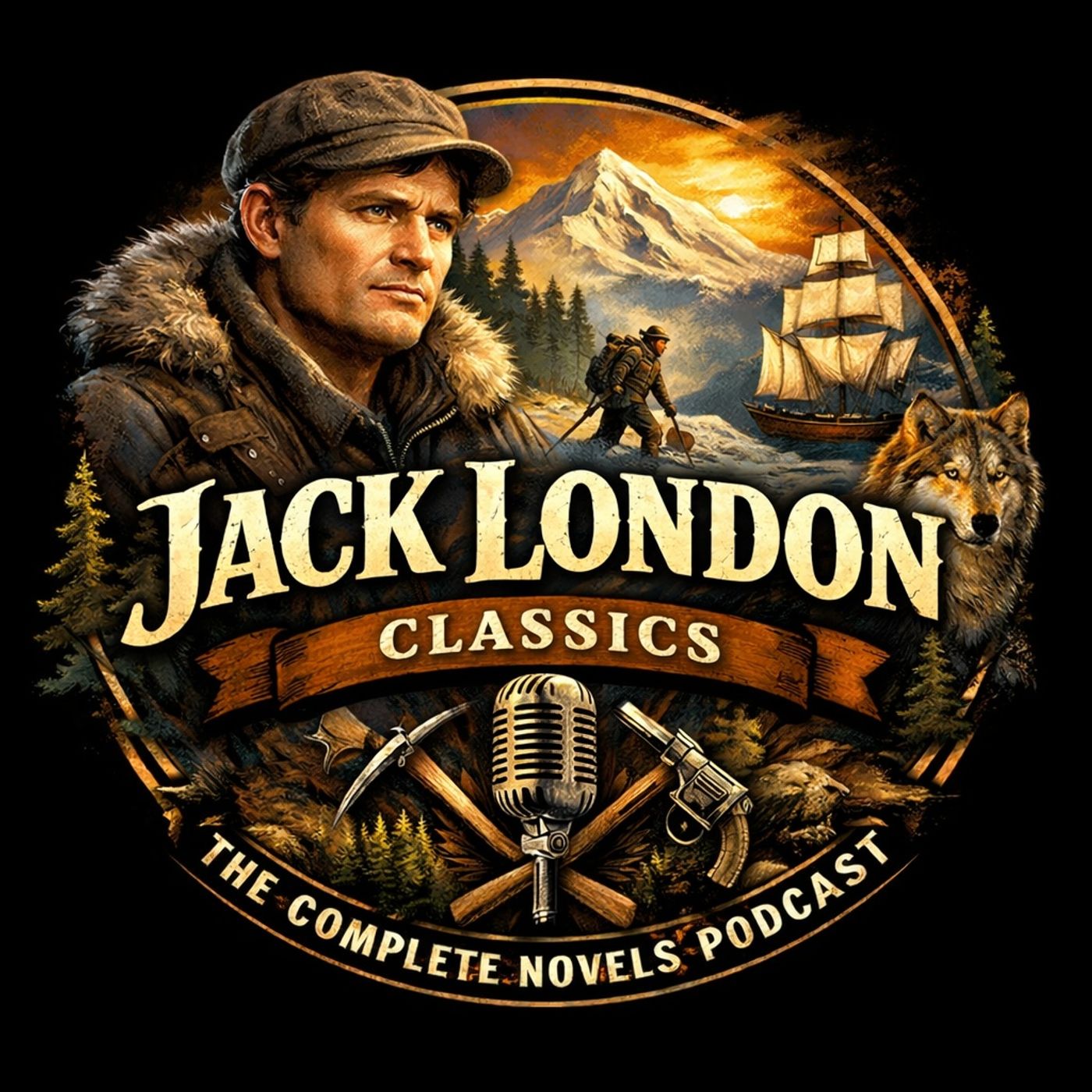 Jack London Classics cover art