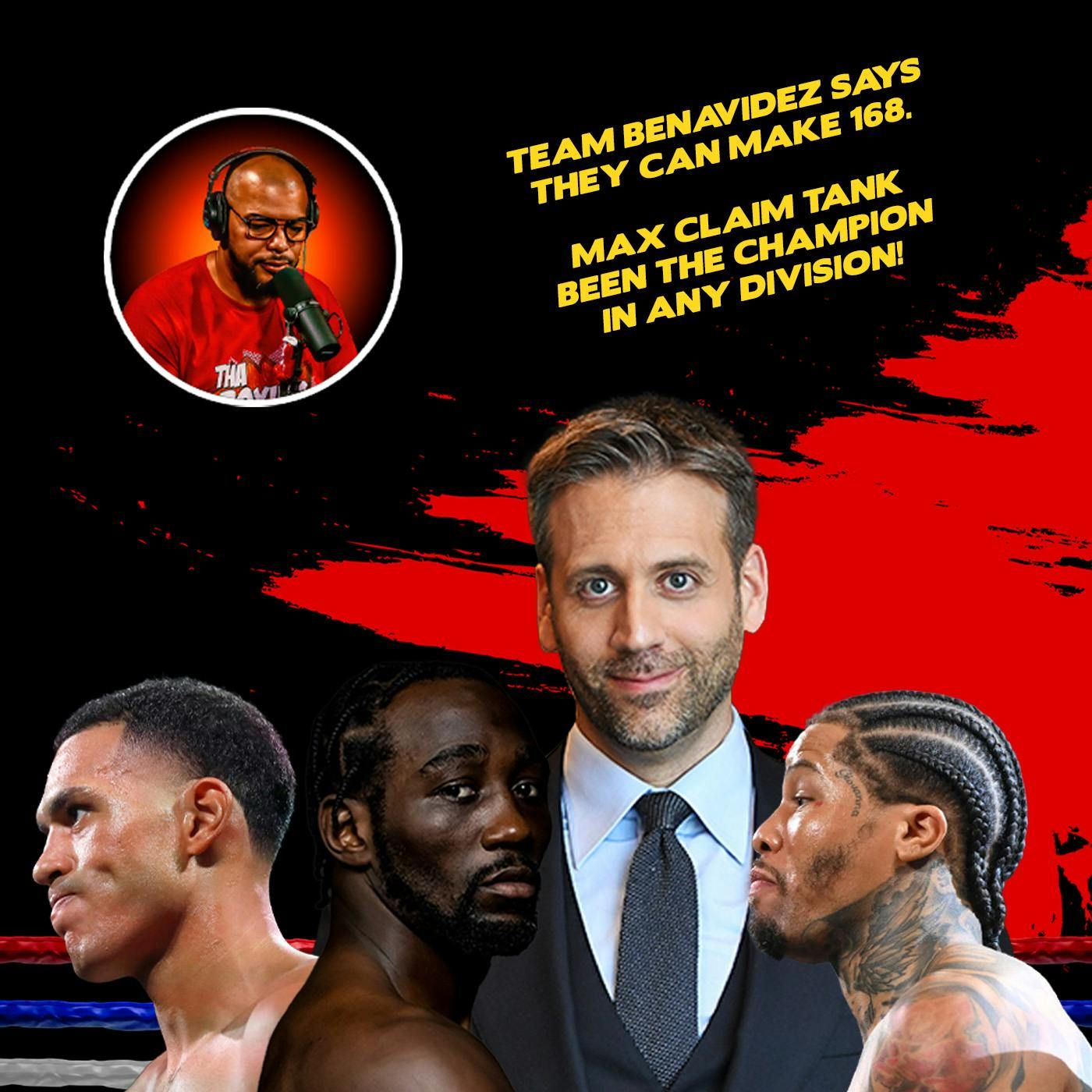 ☎️Crawford vs Benavidez: Too Big to Handle❓Plus Gervonta Davis NEVER Been Champion❓ episode artwork