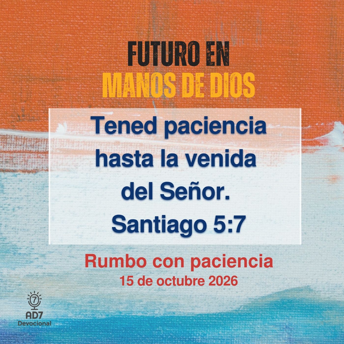 Portada de AD7 Devocional - Diferente / Inverso