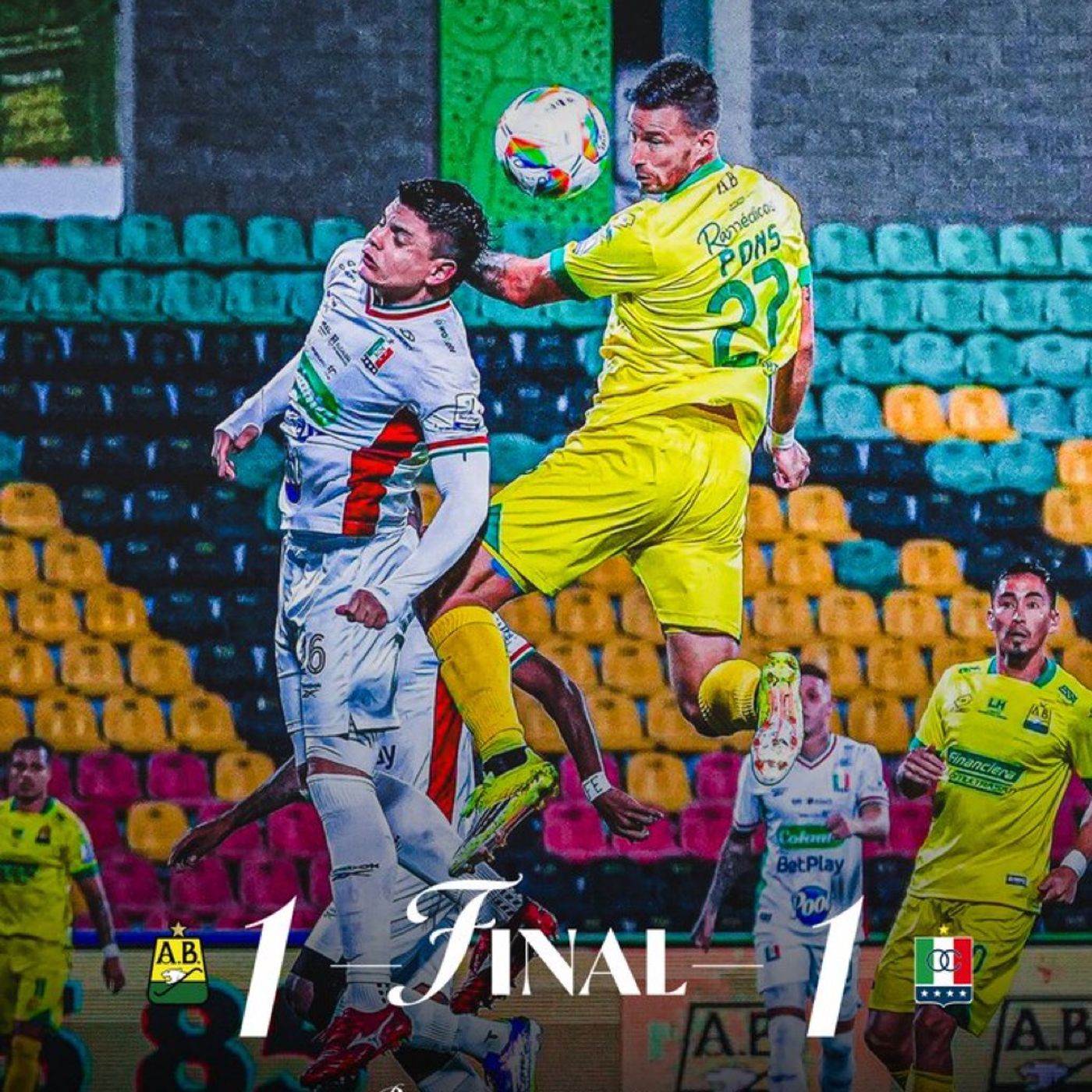 Corazón leopardo. Empate otra vez con el Once, 1-1 en casa.