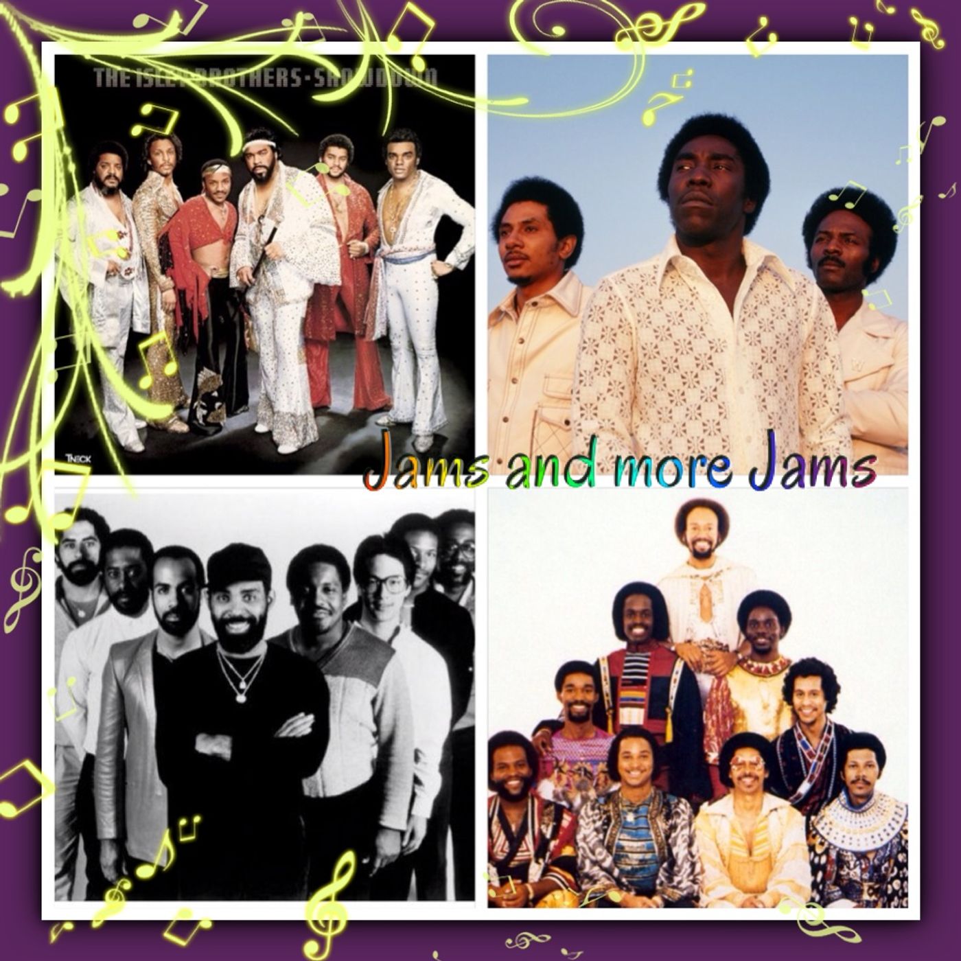 **Jams and more Jams**Friday_April_14_2017_our guess will be The O'Jays, The Isley Brothers, Maze, Earth,Wind and Fire,Happy Friday episode artwork