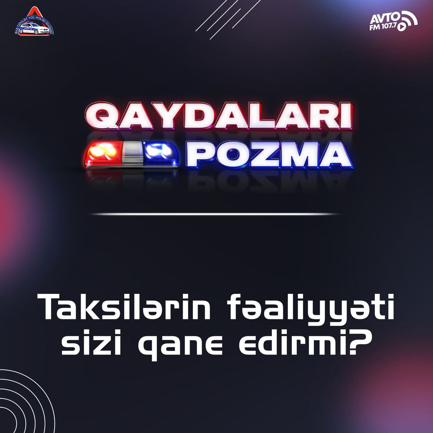 Taksilərin fəaliyyəti sizi qane edirmi?