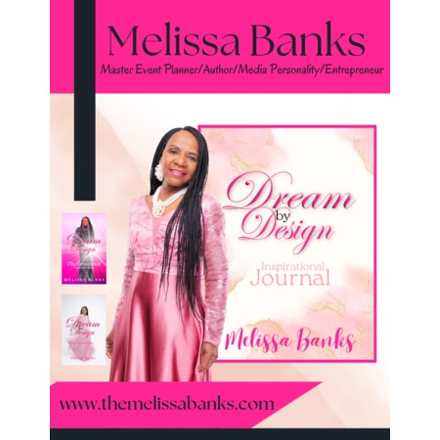 Award-winning Event Planner and author Melissa Banks on #ConversationsLIVE episode artwork
