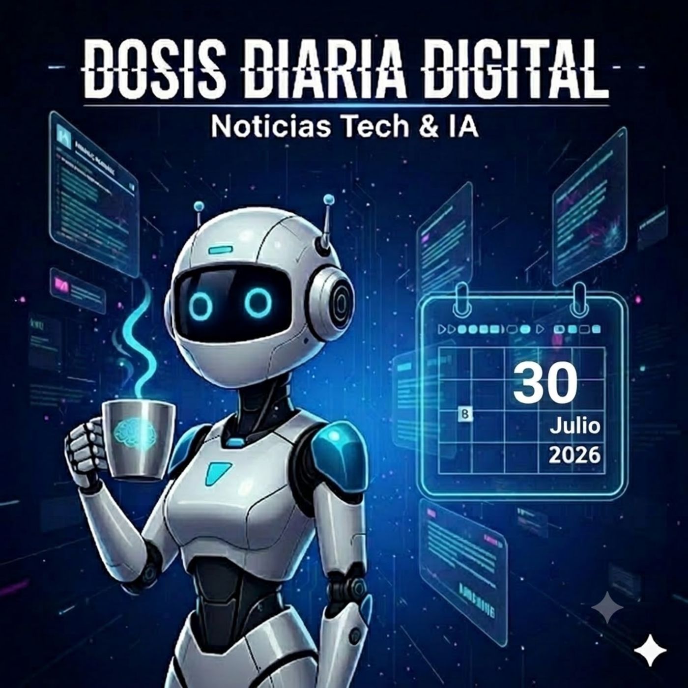 El Auge de los Agentes Autónomos y la Nueva Era de la Infraestructura - Dosis Diaria Digital 20260730 episode artwork