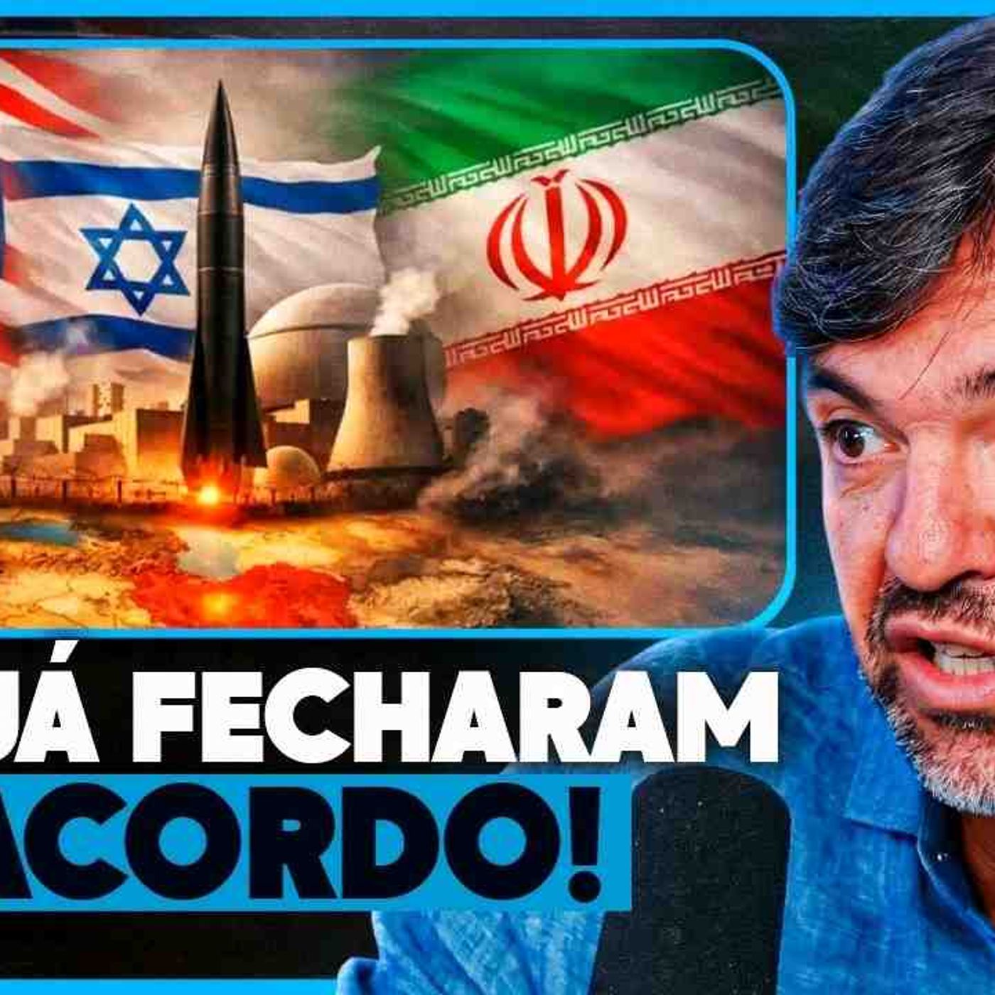A GUERRA VAI ACABAR_ O REGIME DO IRÃ ESTÁ RACHADO AO MEIO