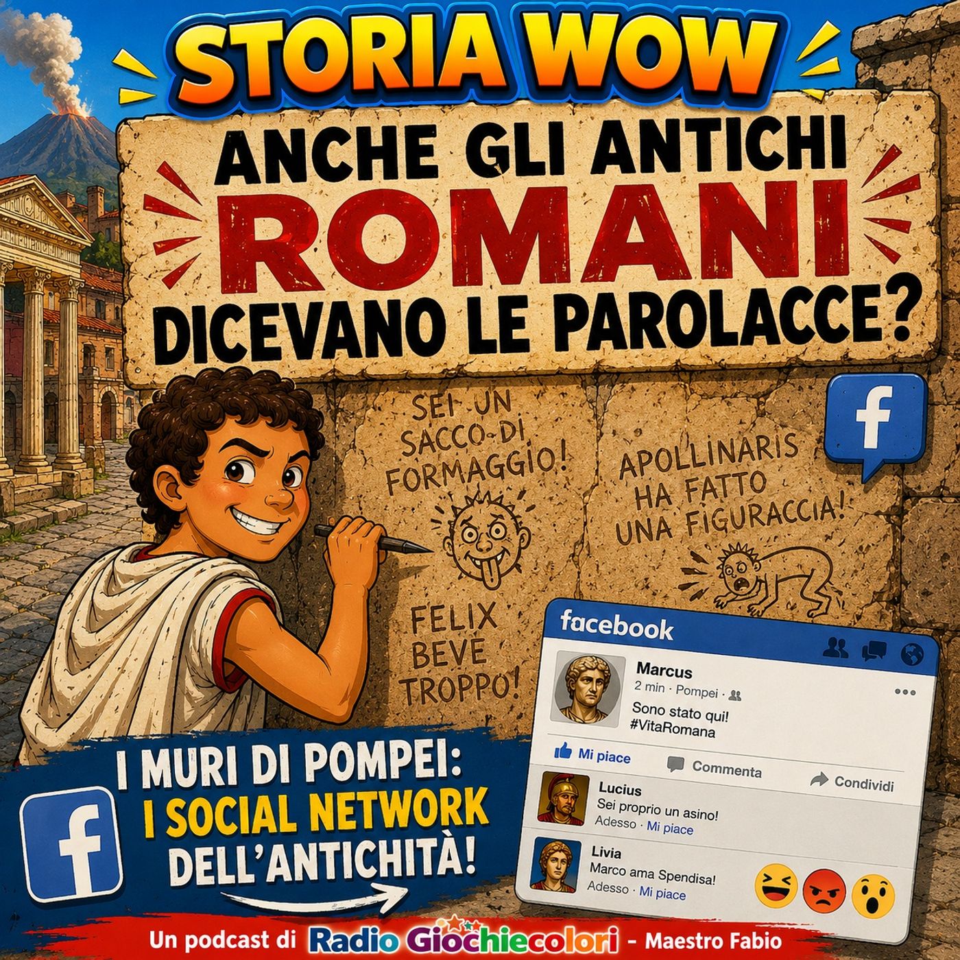 Anche gli antichi Romani dicevano le parolacce? I Social Network della storia antica. episode artwork