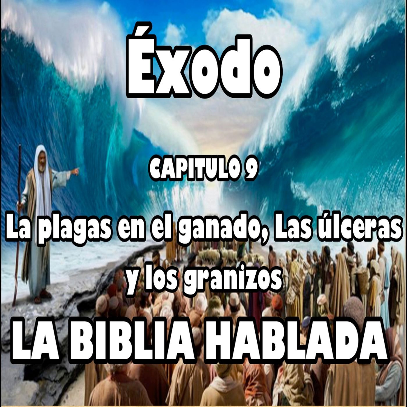 Éxodo Capitulo 9. Las plagas en el ganado, Las Úlceras y Los Granizos episode artwork