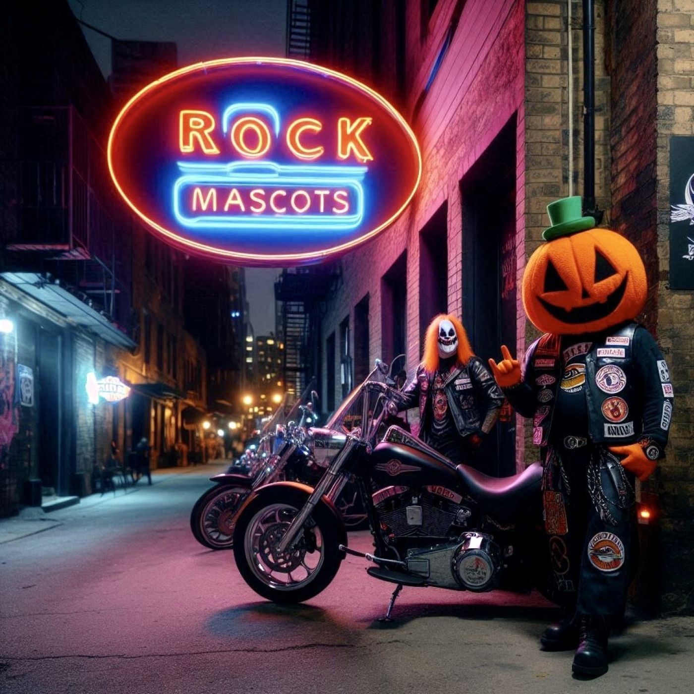 239 - JUST ROCK " Rock Mascots " episode artwork