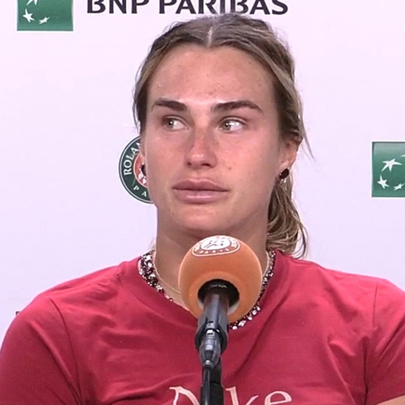 "Just want to quit tennis right now" Aryna Sabalenka After Quarterfinal Loss | Roland-Garros 2026 episode artwork
