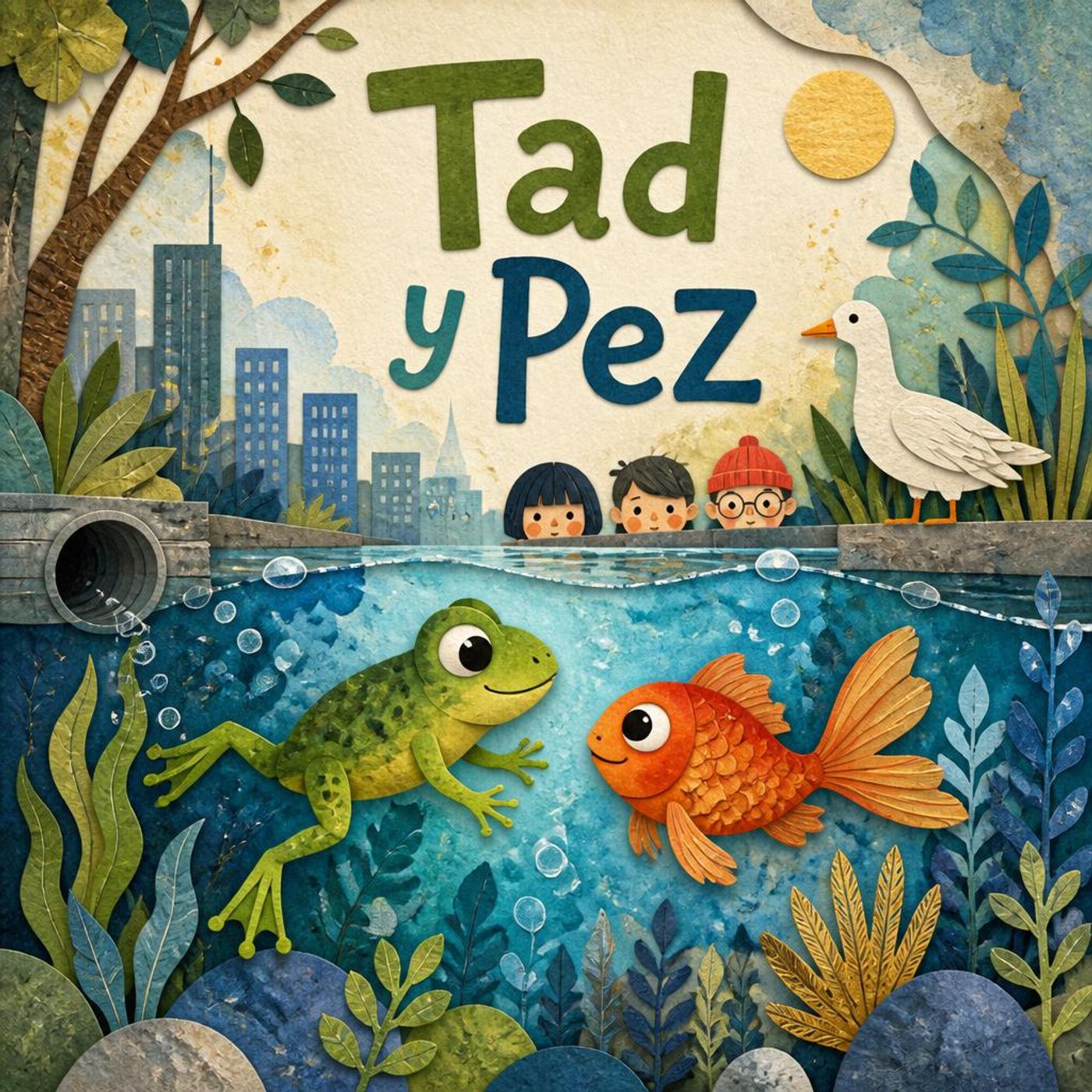 【Cuento Original】 Tad y Pez: El misterio de las patas nuevas ｜ (Una historia sobre la amistad y la aceptación del cambio) episode artwork