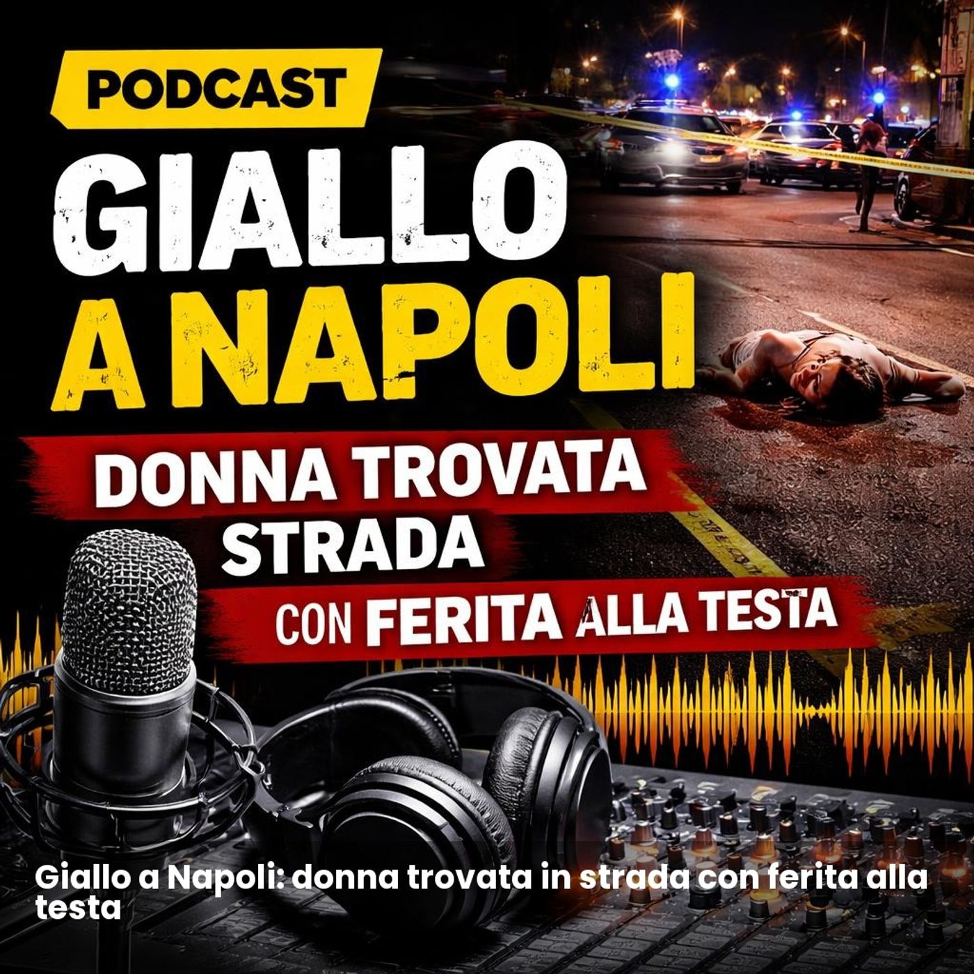 Giallo a Napoli: donna trovata in strada con ferita alla testa episode artwork