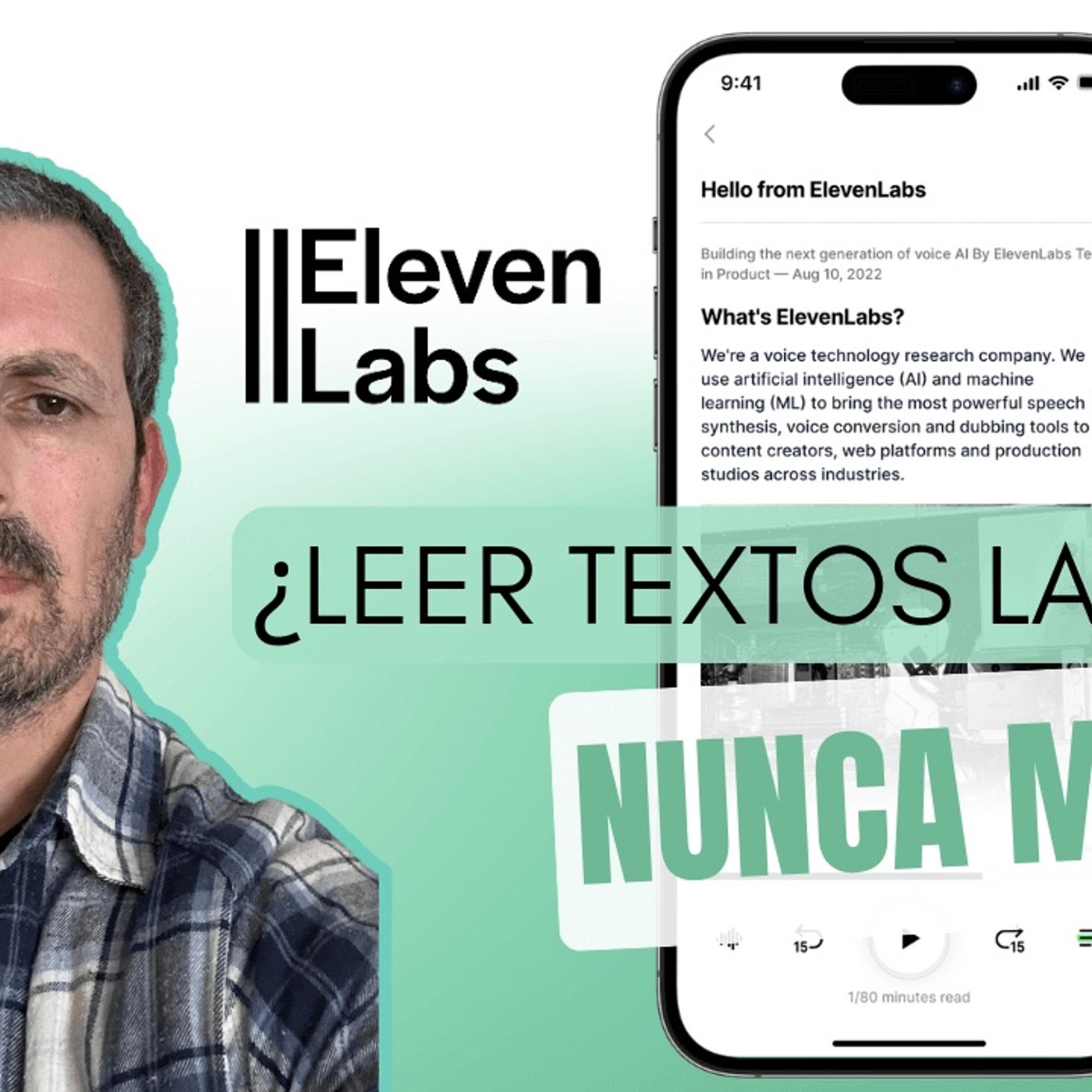 ¡La MEJOR App GRATIS de VOZ con Inteligencia Artificial! Eleven Labs Reader