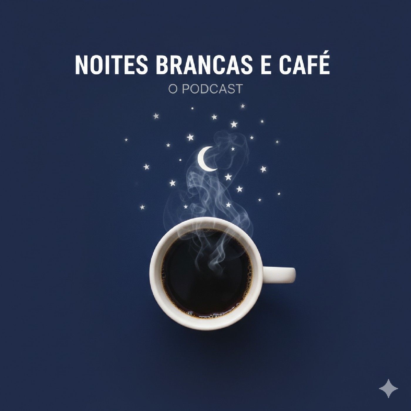 Noites brancas e café. cover art