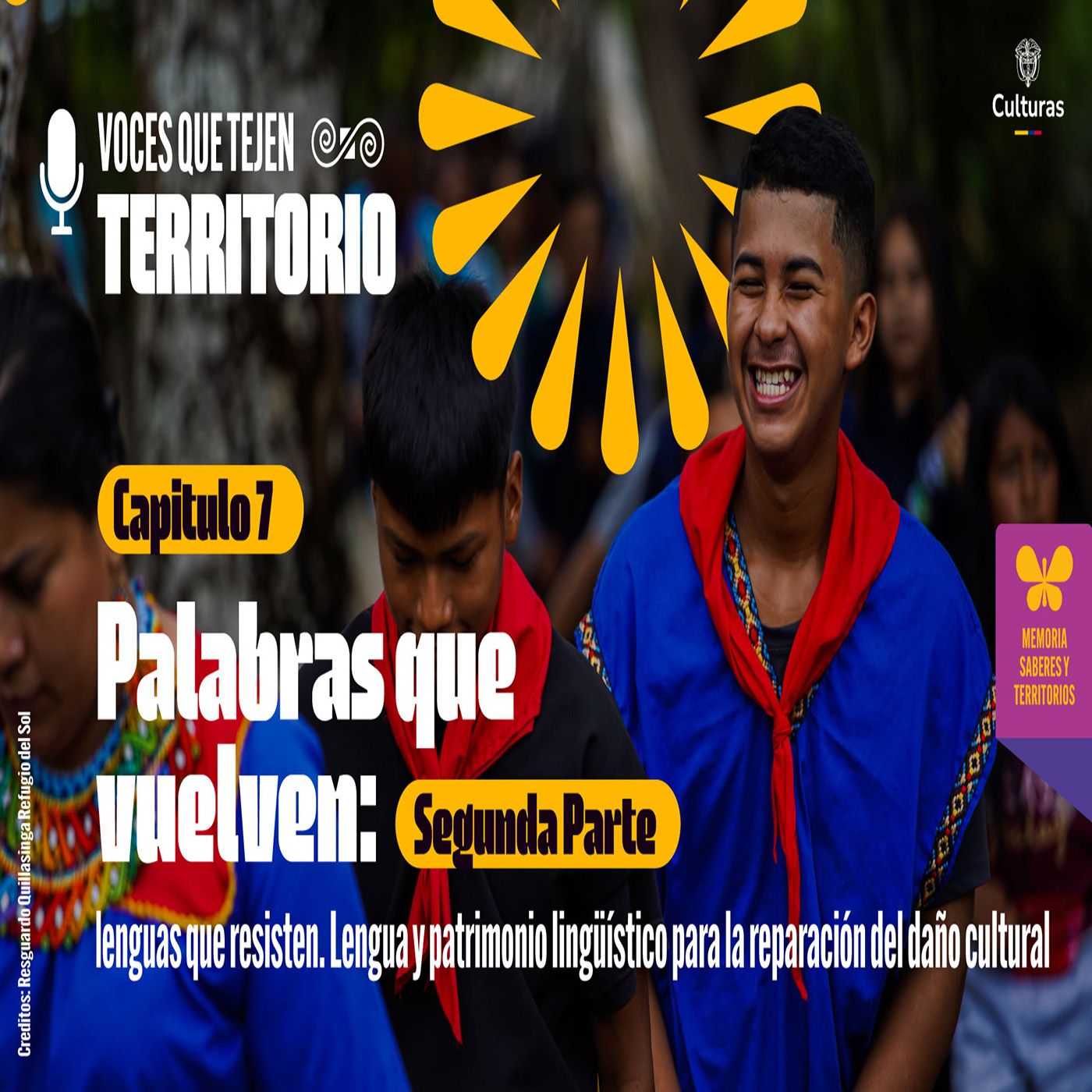 Segunda parte: Palabras que vuelven: lenguas que resisten. Lengua y patrimonio lingüístico para la reparación del daño cultural episode artwork