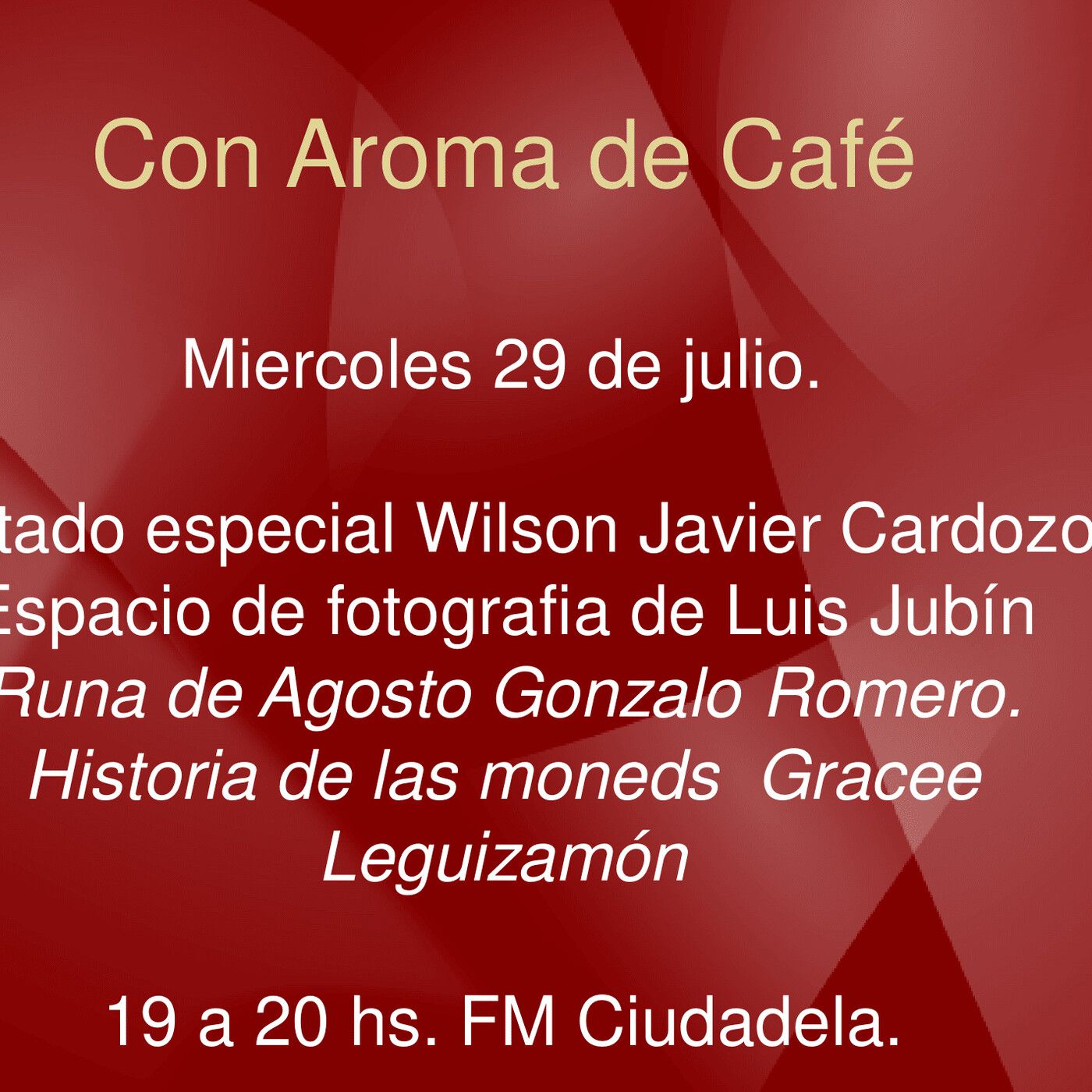 Con Aroma de Café