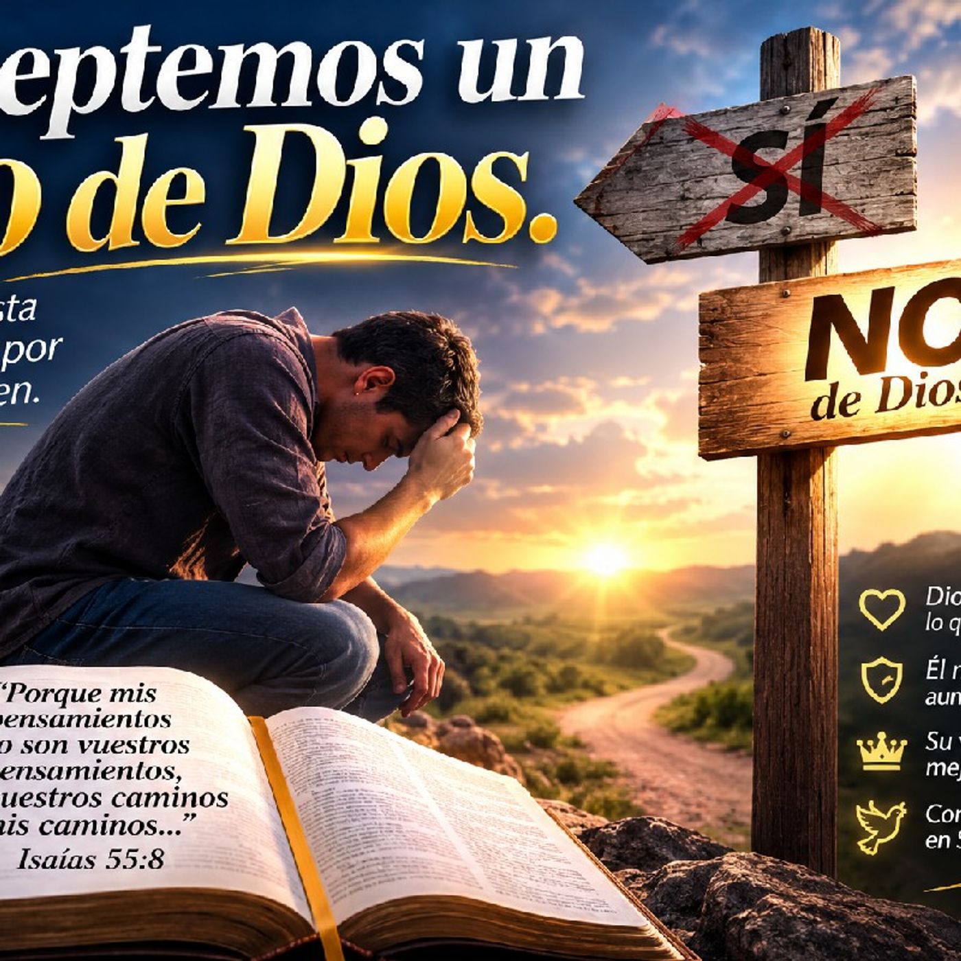Aceptemos un No. Devocional 08-21-2026 episode artwork