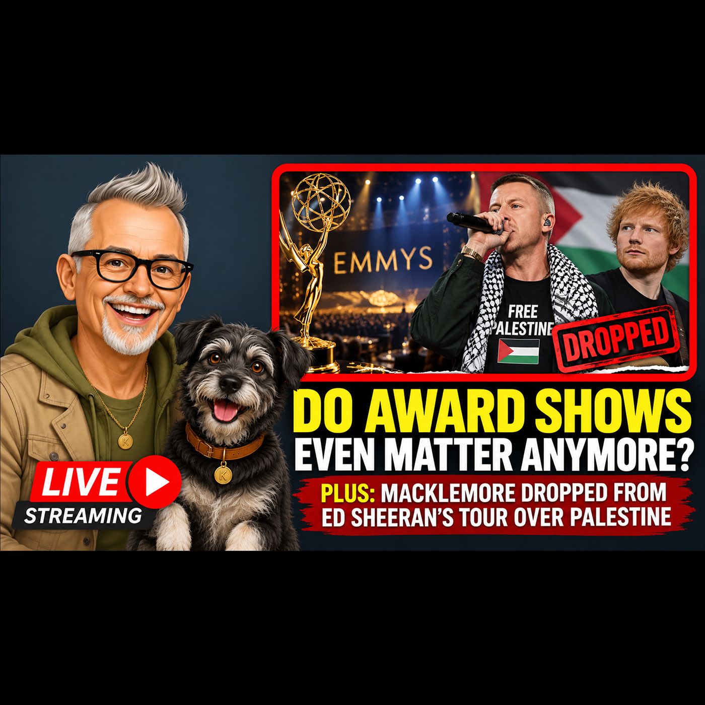 Do Award Shows Even Matter Anymore? Plus: Macklemore Dropped From Ed Sheeran’s Tour Over Palestine episode artwork