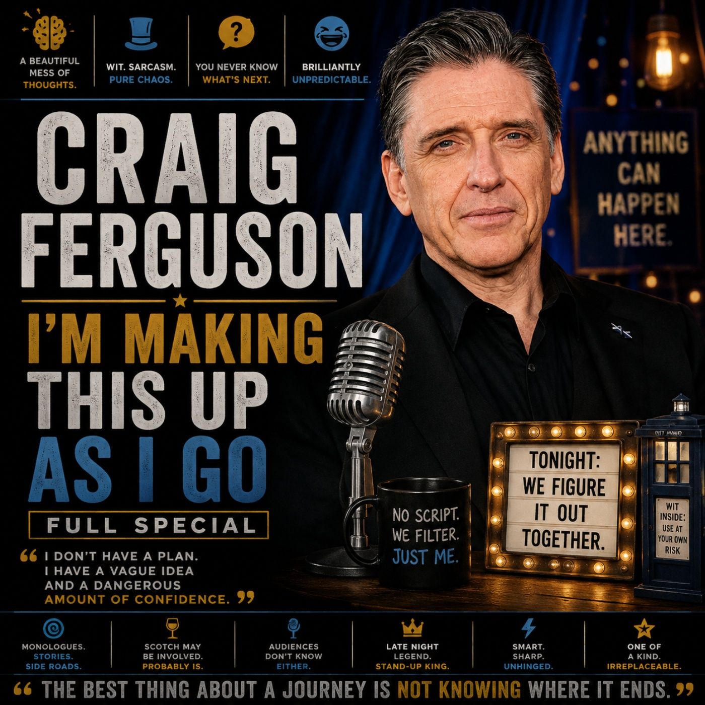 Craig Ferguson - I’m Making This Up As I Go Full Special (Stand-up Comedy) episode artwork