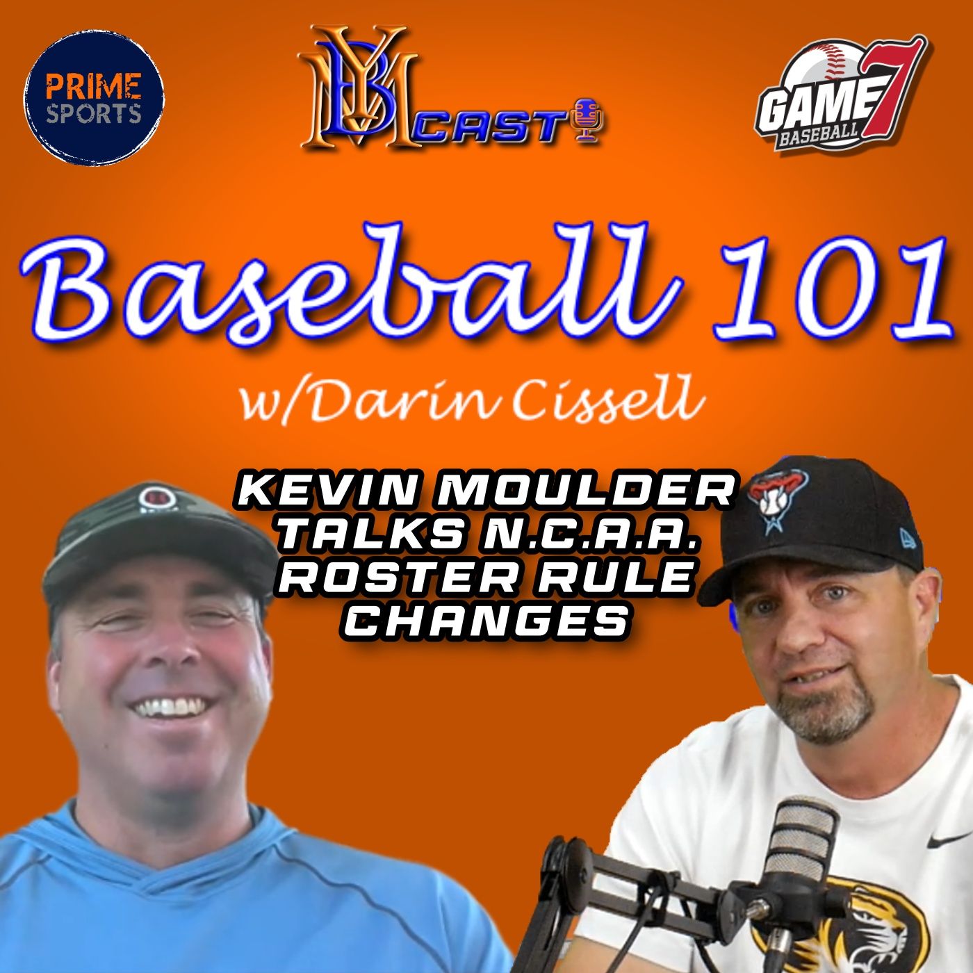 Baseball 101 | Kevin Moulder Talks N.C.A.A. Roster Rule Changes | YBMcast episode artwork