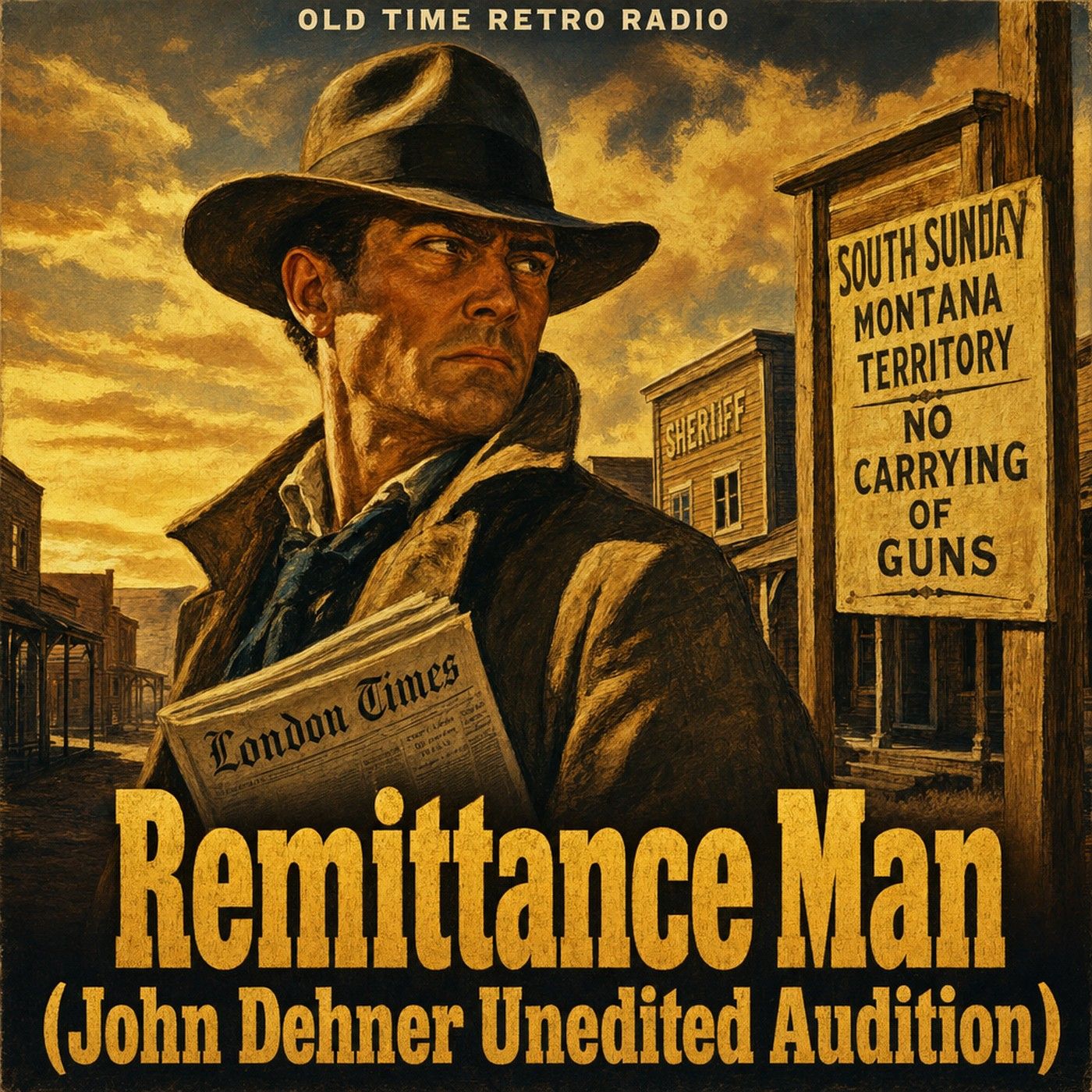 Frontier Gentleman - "Remittance Man (John Dehner Unedited Audition)" (1958) episode artwork