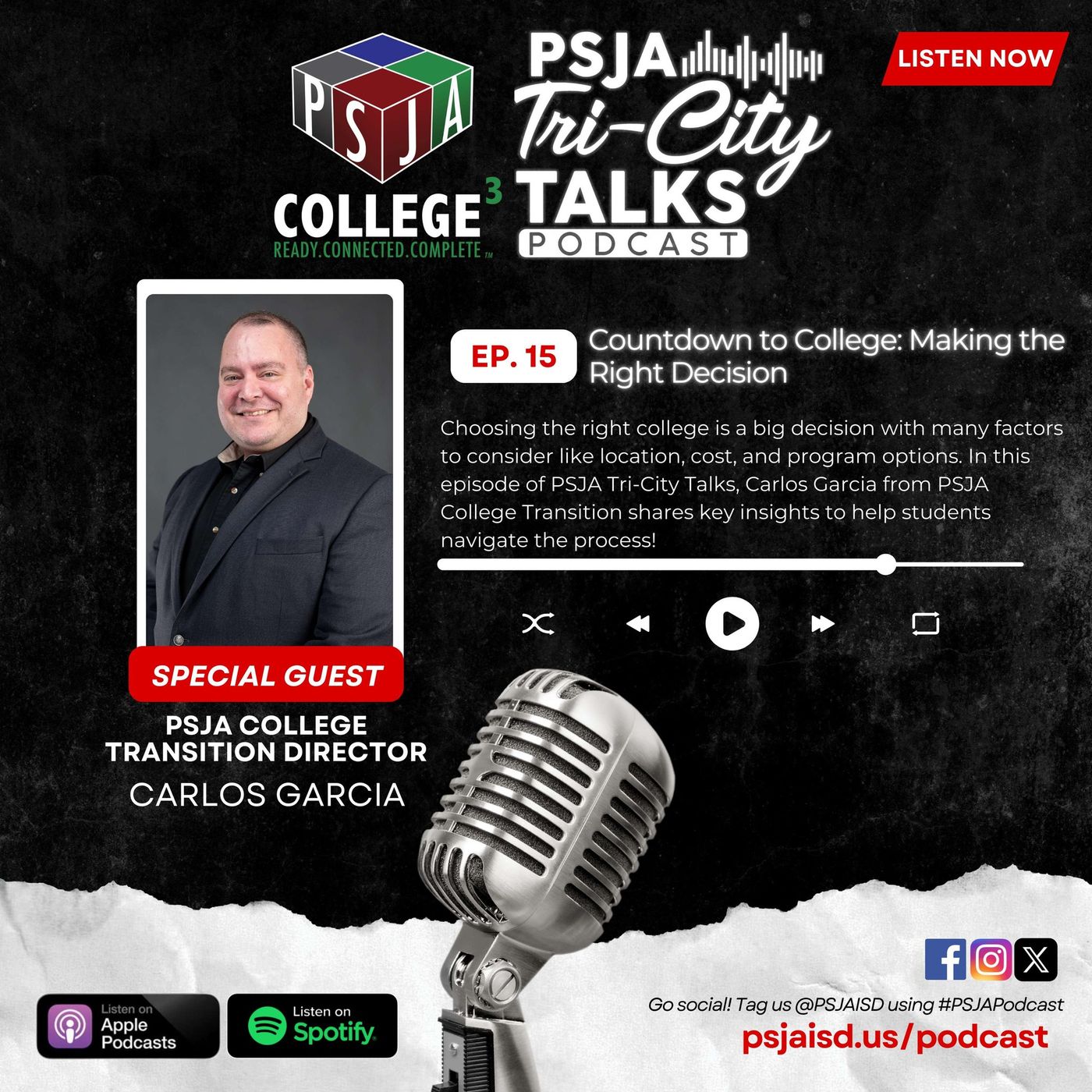 PSJA Tri-City Talks Podcast