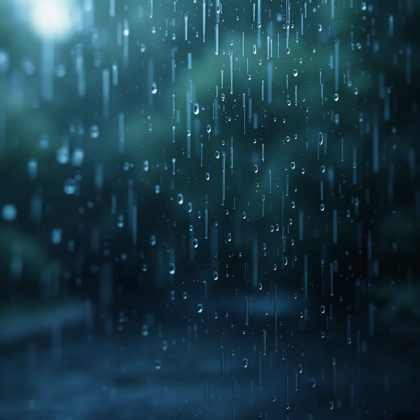 Guided Meditation with Rain on Windows for Deep Sleep
