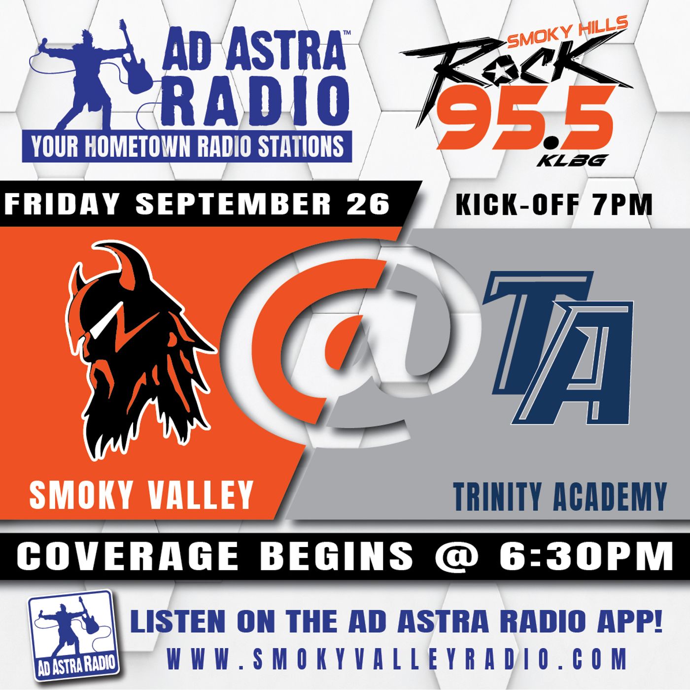 Smoky Valley Vikings at Wichita-Trinity Academy Football (September 26, 2025) episode artwork