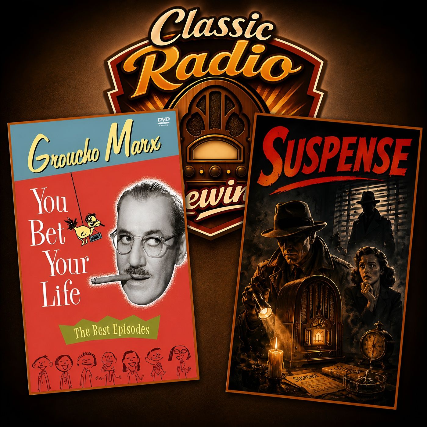 You Bet Your Life / Suspense (Old Time Radio Variety) episode artwork