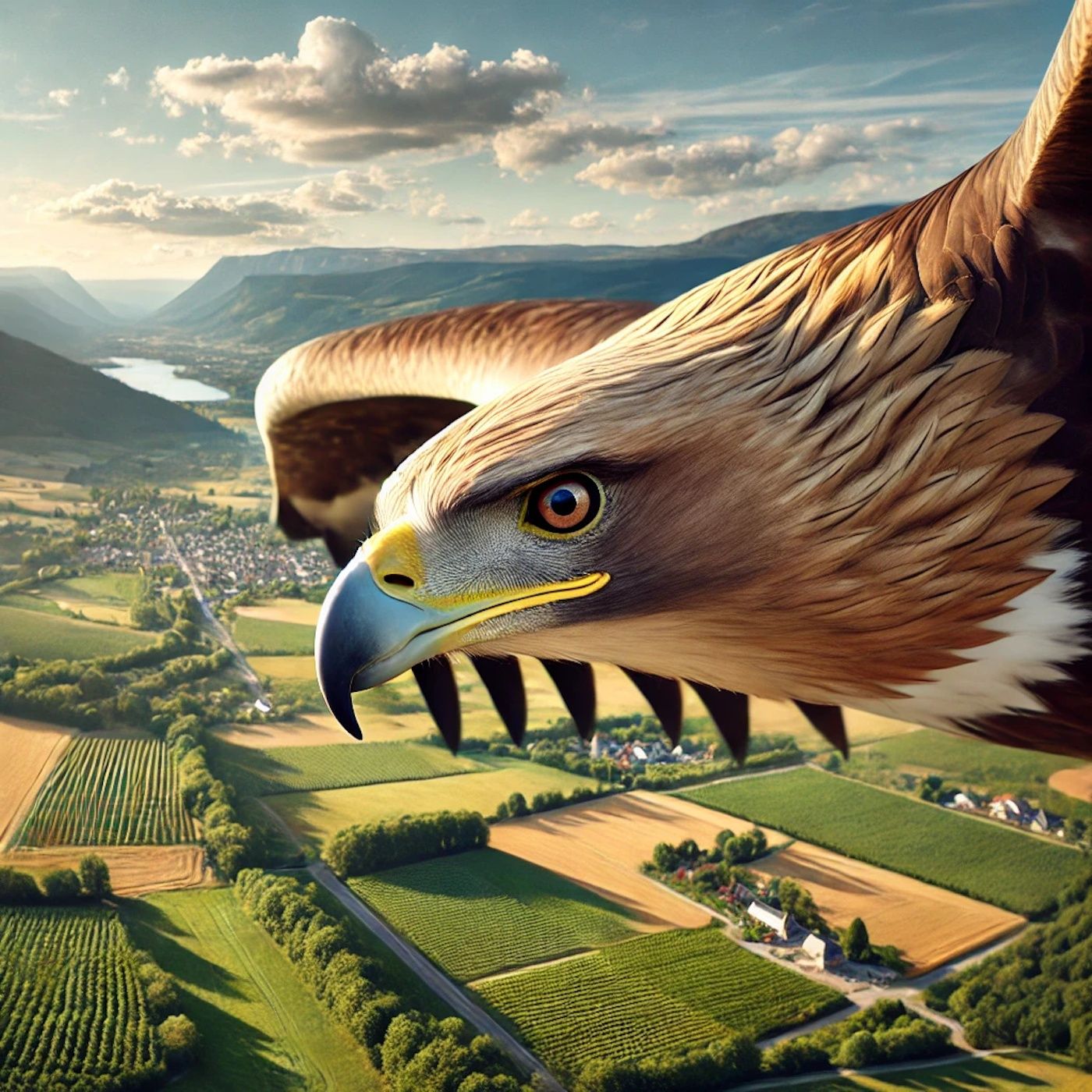 Tu savais que les aigles ont une vision incroyable, capable de repérer une proie à plusieurs kilomètres de distance ? episode artwork