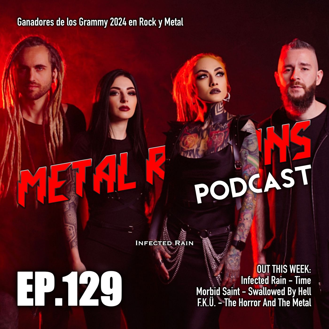 Ganadores de los Grammy 2024; Reseñas: Infected Rain, Morbid Saint, F.K.Ü. [MRP129] episode artwork