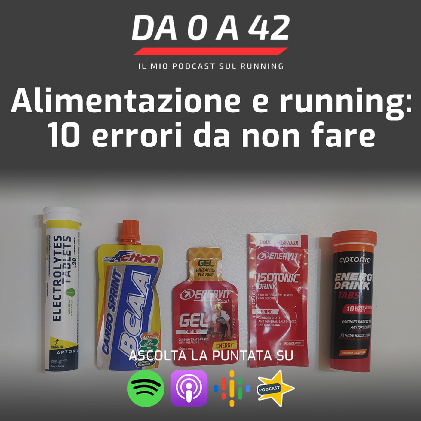 Da 0 a 42 - Il mio podcast sul running