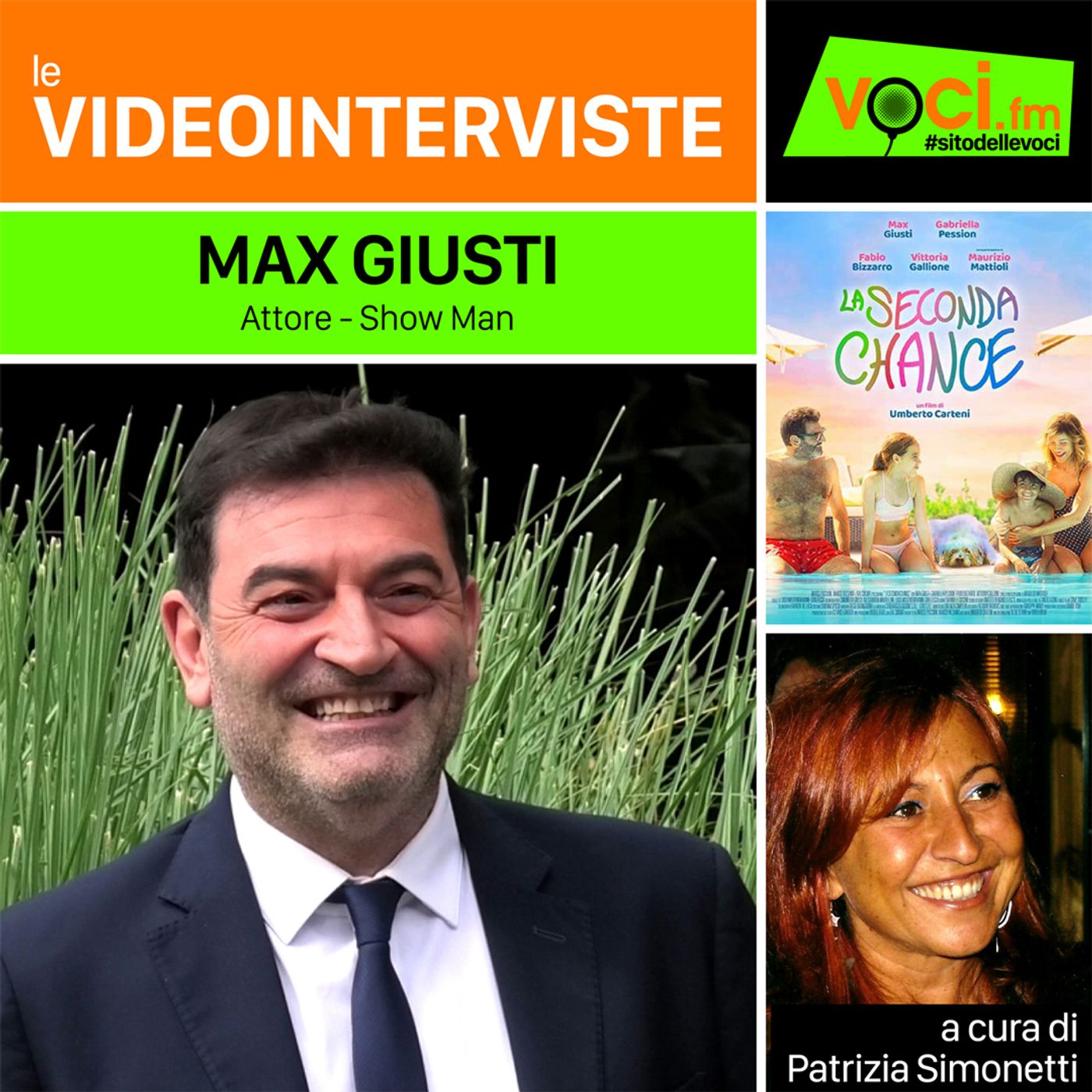 “La Seconda Chance”: MAX GIUSTI su VOCI.fm - clicca play e ascolta l'intervista episode artwork