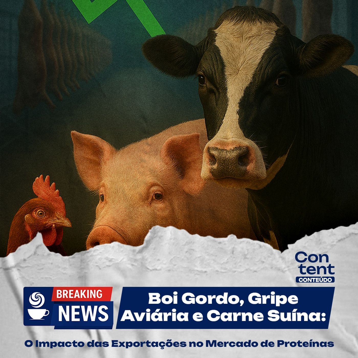 Boi Gordo, Gripe Aviária e Carne Suína: O Impacto das Exportações no Mercado de Proteínas episode artwork